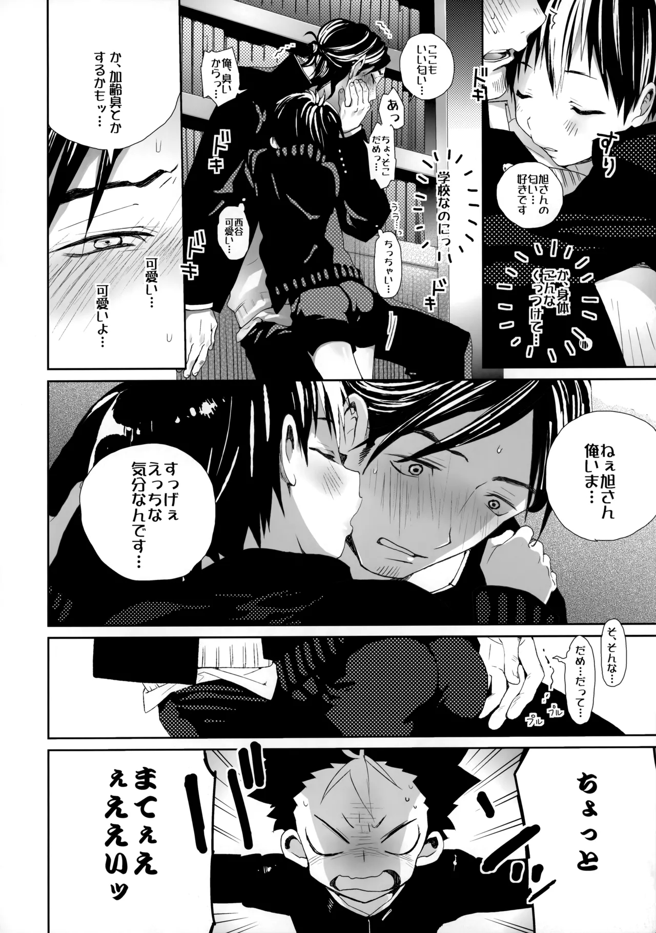Nishinoya wa Yokkyuufuman?! - Page 9