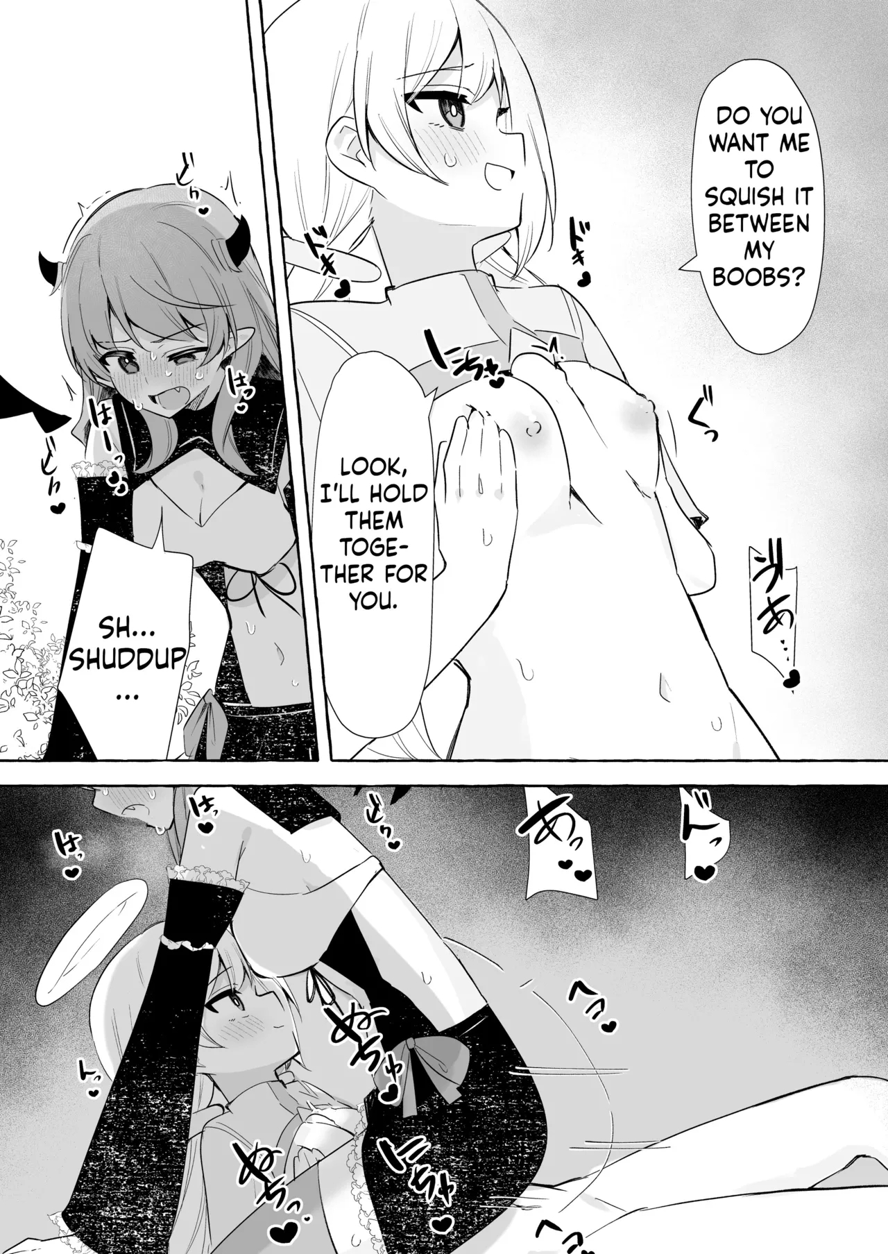 Futanari Akuma to Tenshii-chan - Page 13