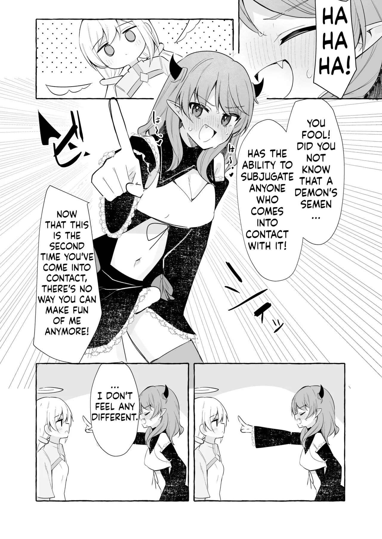 Futanari Akuma to Tenshii-chan - Page 16