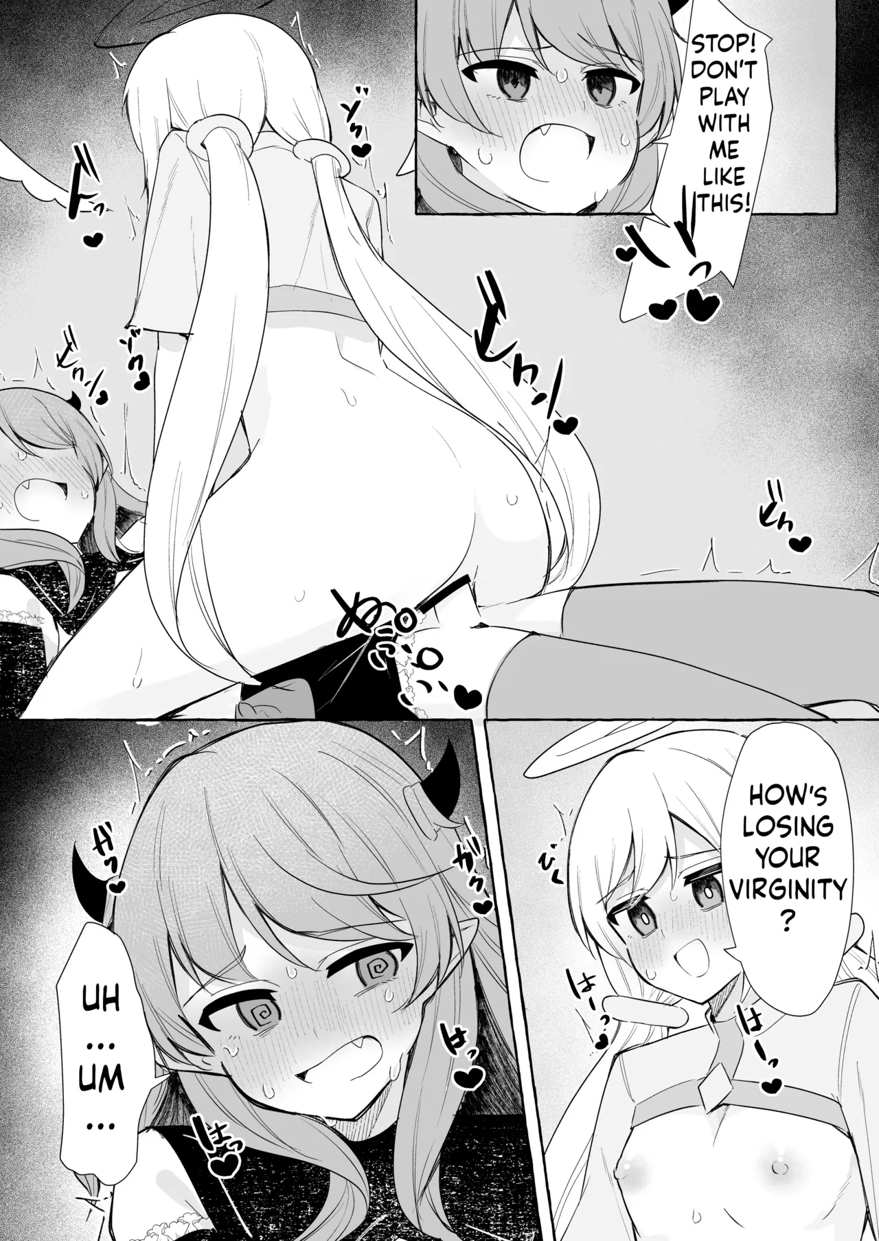 Futanari Akuma to Tenshii-chan - Page 18