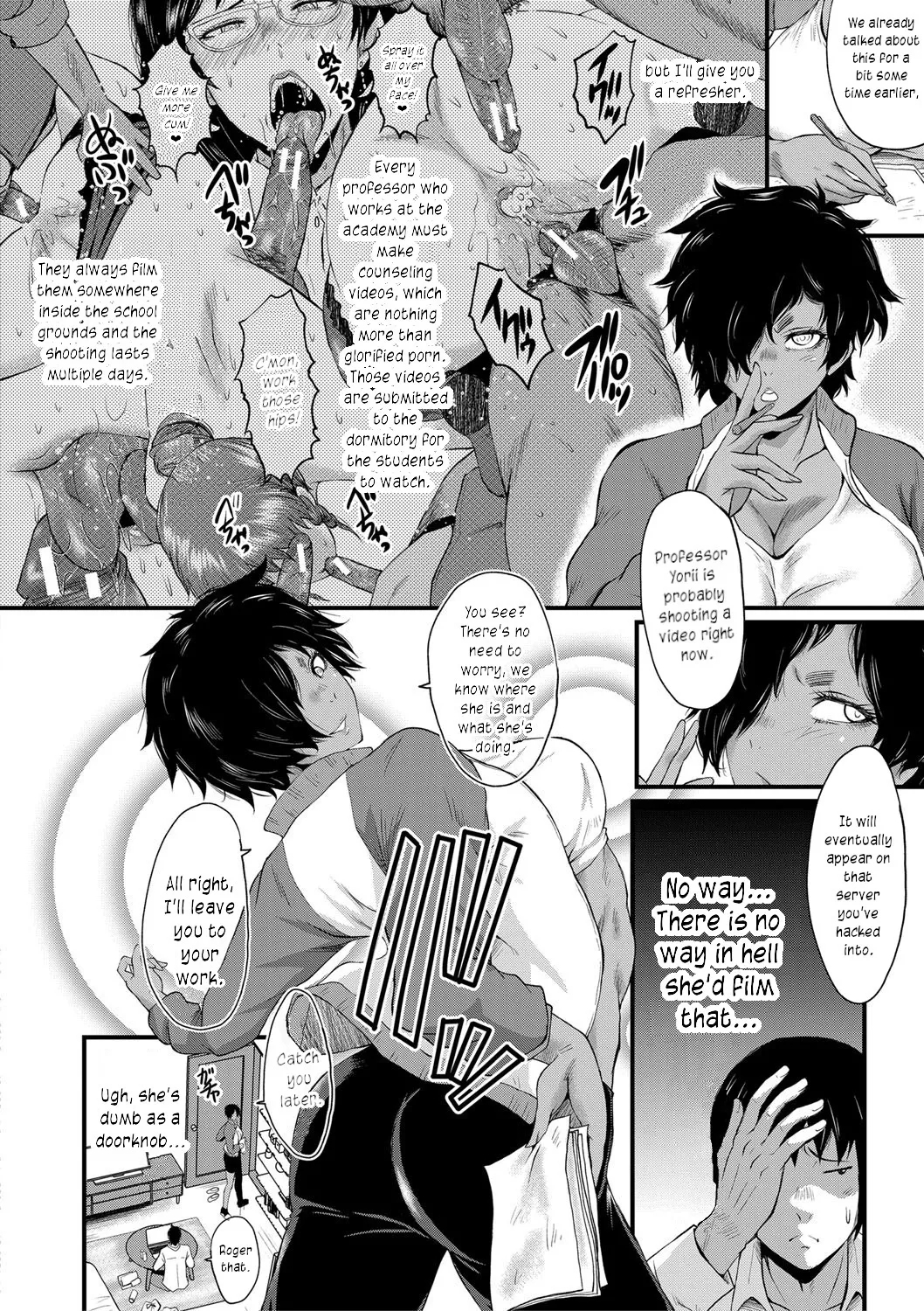 Mesu Kyoushi Gakuen Tengoku, Fuck 05 | The Principal of an Academy with only Female Teachers, Part 5 - Page 14