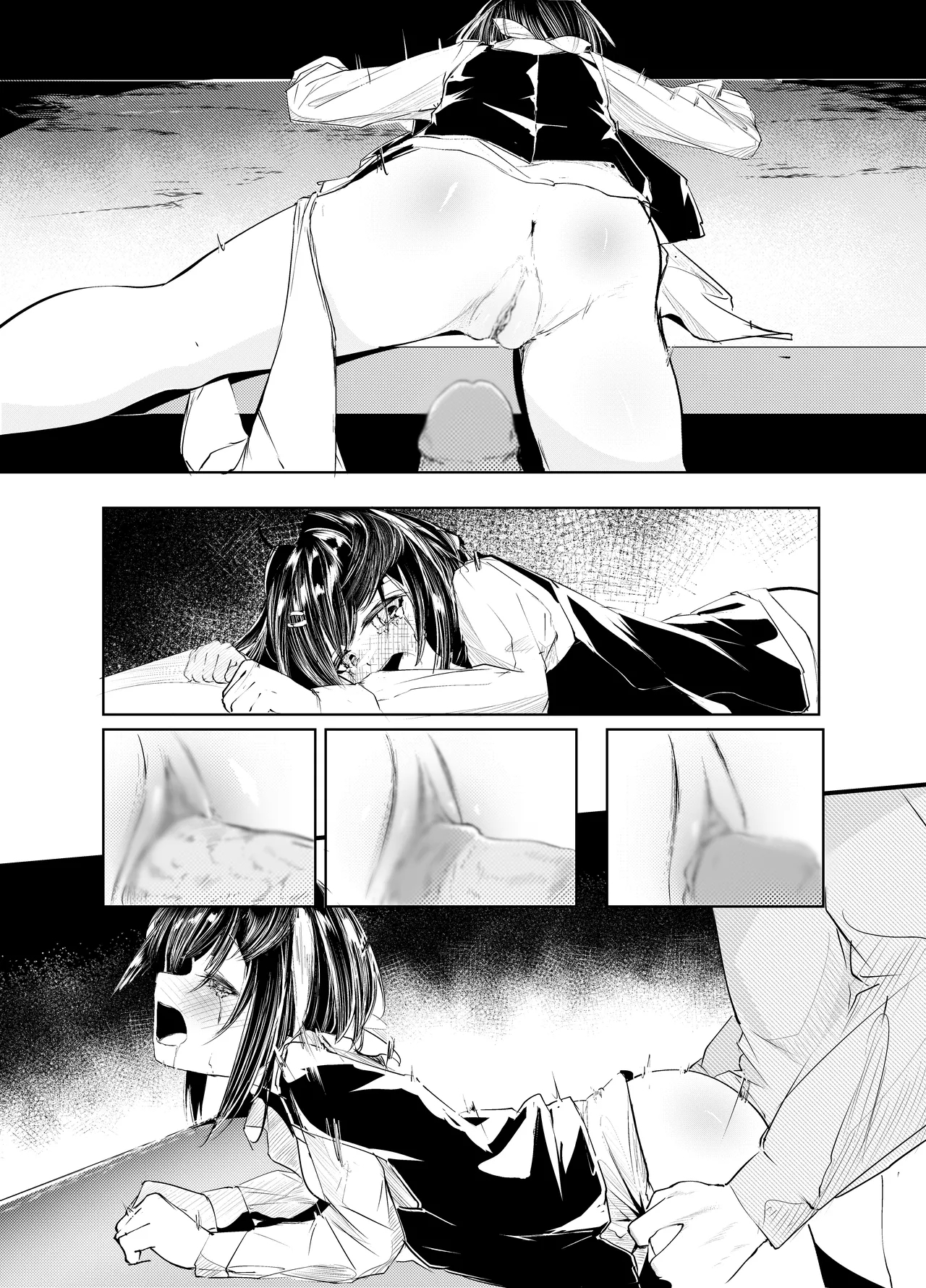 「適材不適所」地絵原稿 - Page 9