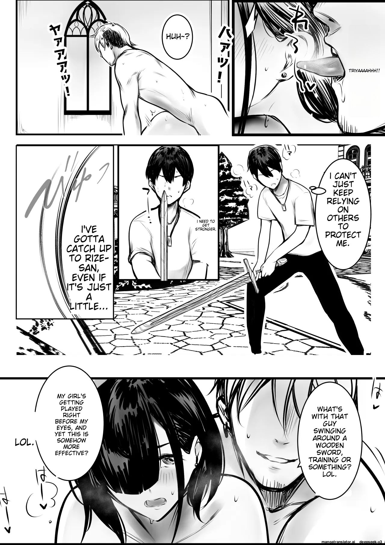 Onna Kishi Rize wa Koyoi mo Maotoko ni Dakareru 3 - Page 30