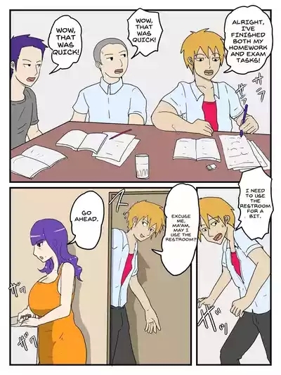 Haha no Seishori Fella no Tsuzuki wa Nakadashi Sex made Shitai 9