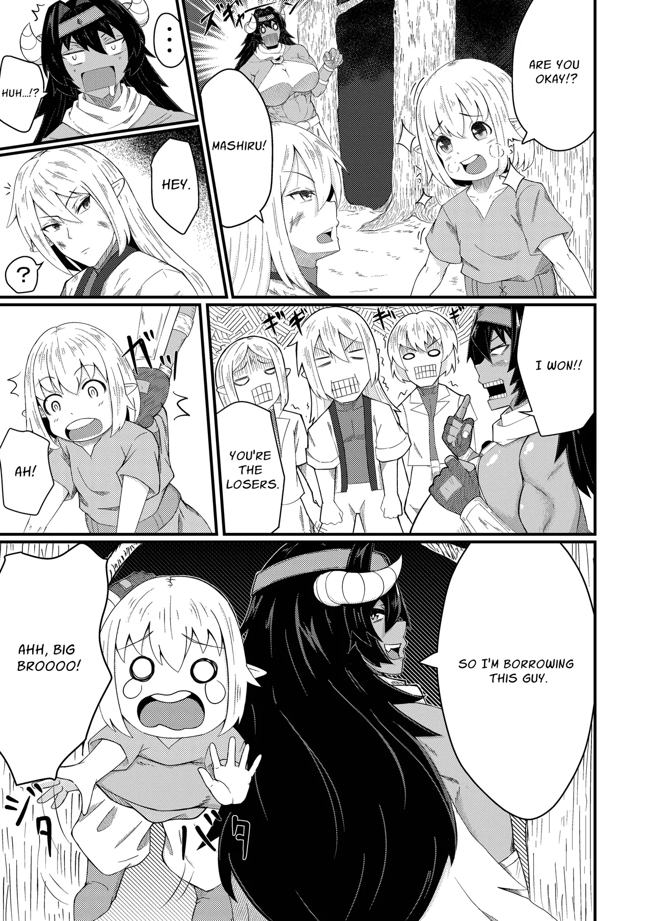 Warrioress Velna and the Elf - Page 4