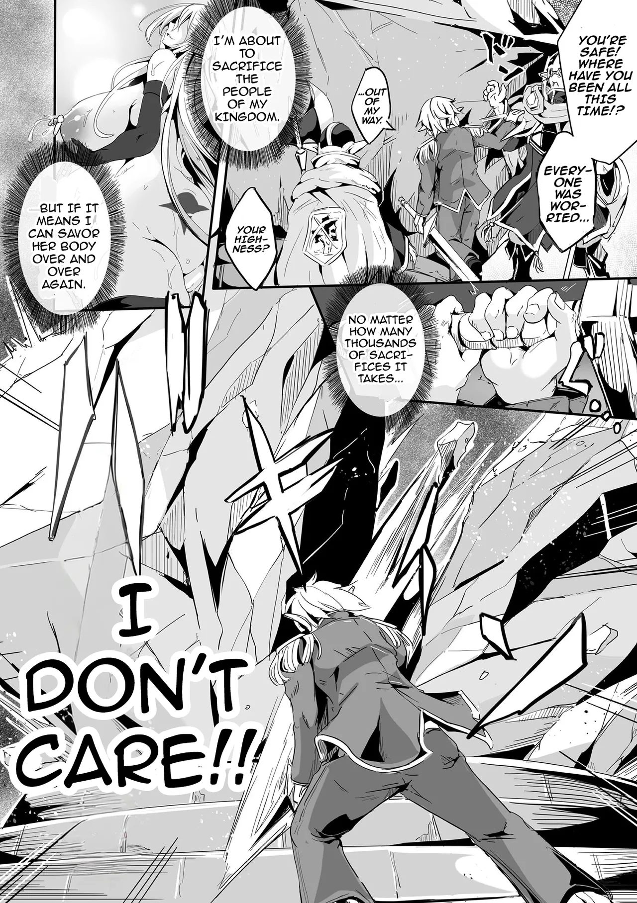 Kooni no Kuni no Mesu Elf Ch. 3 | Female Elves of the Goblin Country Ch. 3 - Page 16