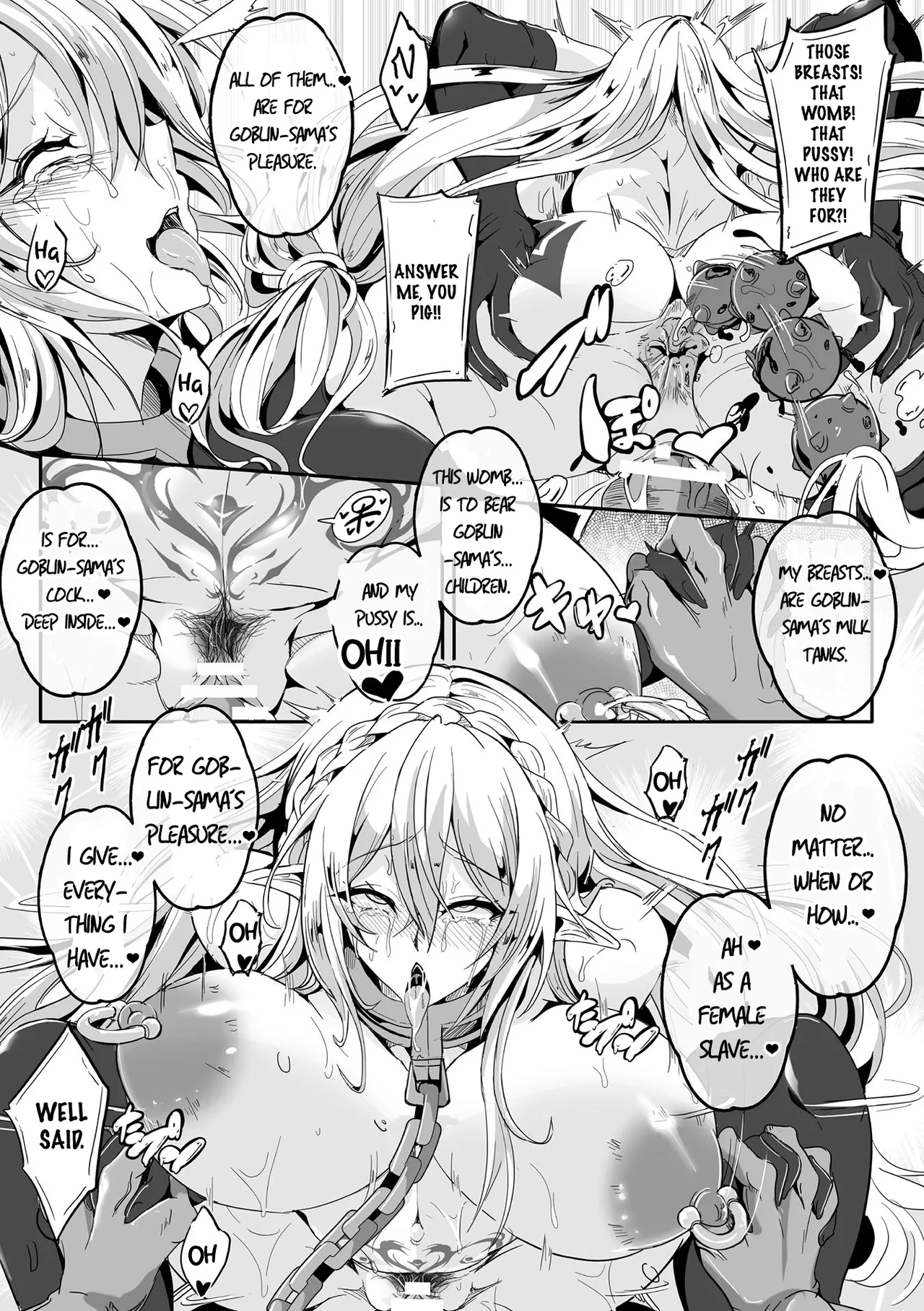 Kooni no Kuni no Mesu Elf Ch. 3 | Female Elves of the Goblin Country Ch. 3 - Page 29