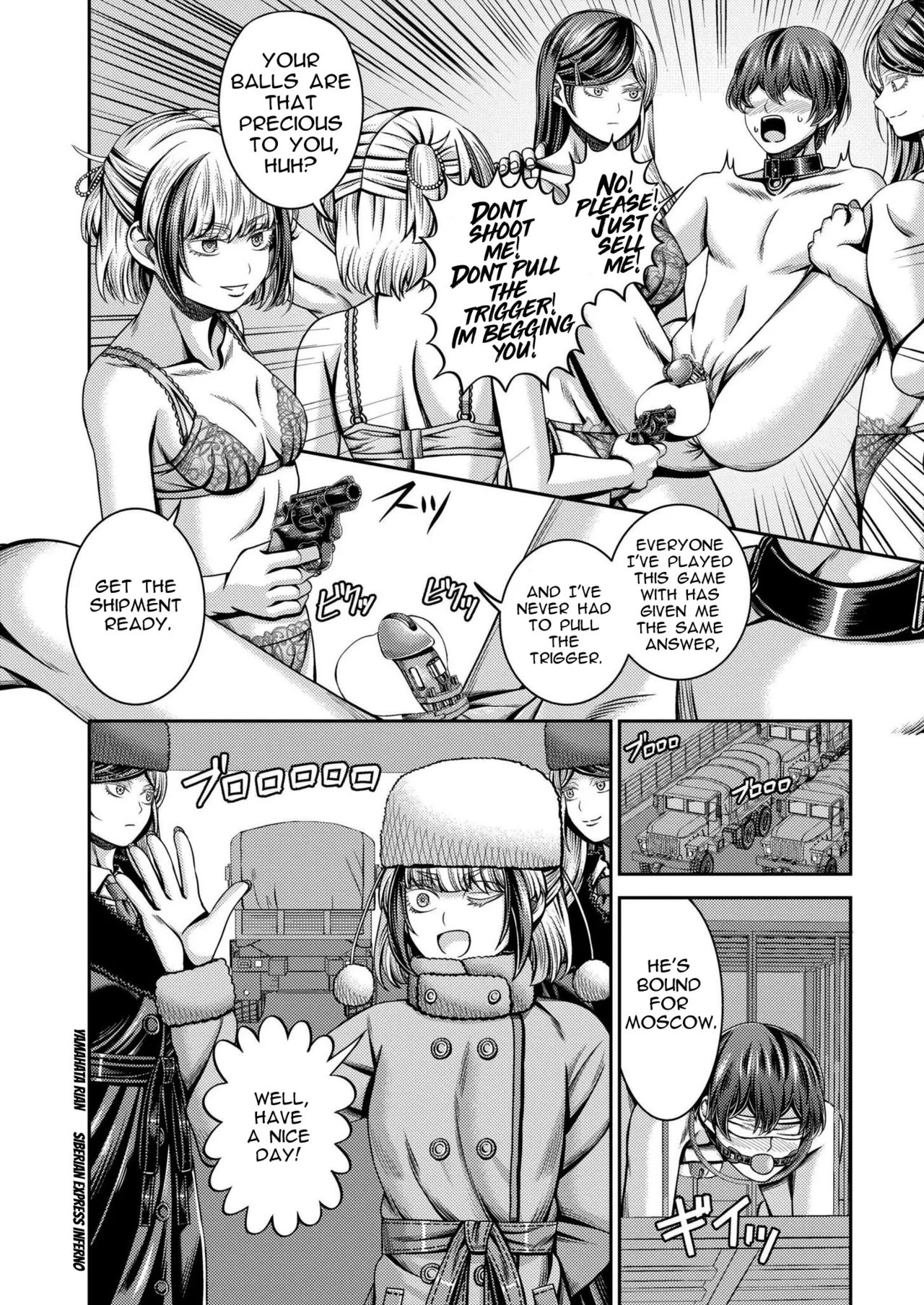 Siberia Tokkyuu Inferno| Siberian Express Inferno - Page 36