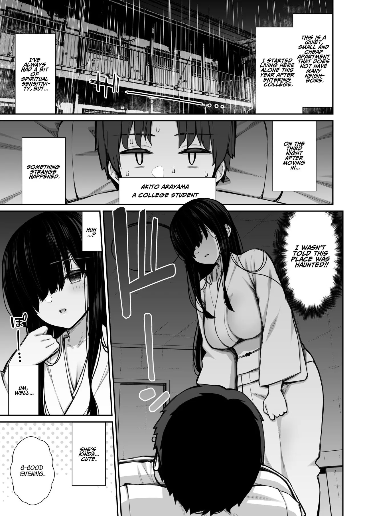 Katte ni Sumitsuiteru InCha Yuurei no Karada o Suki Katte suru Hanashi | Have Your Way With The Freeloading Gloomy Ghost Woman - Page 4