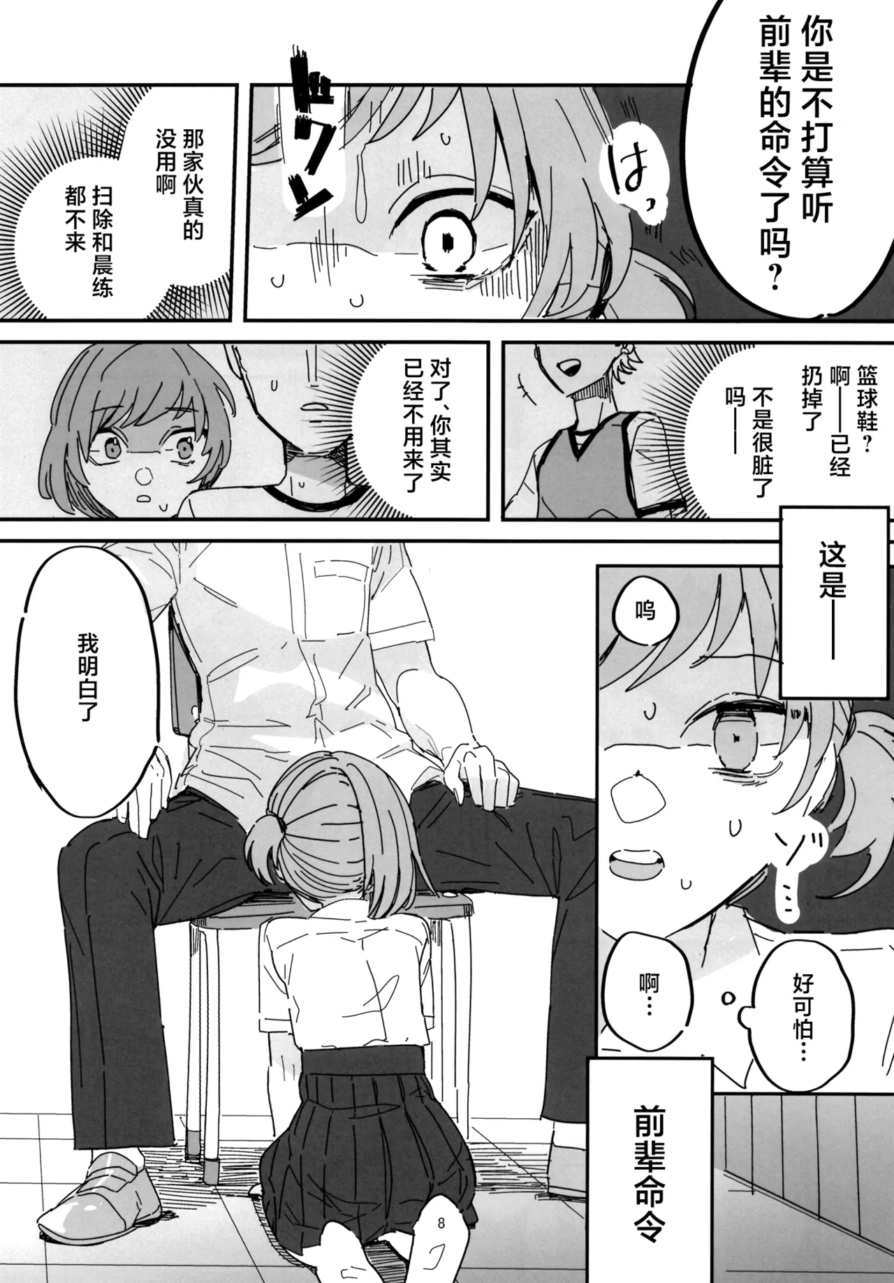 Senpai Josou Meirei - Page 8