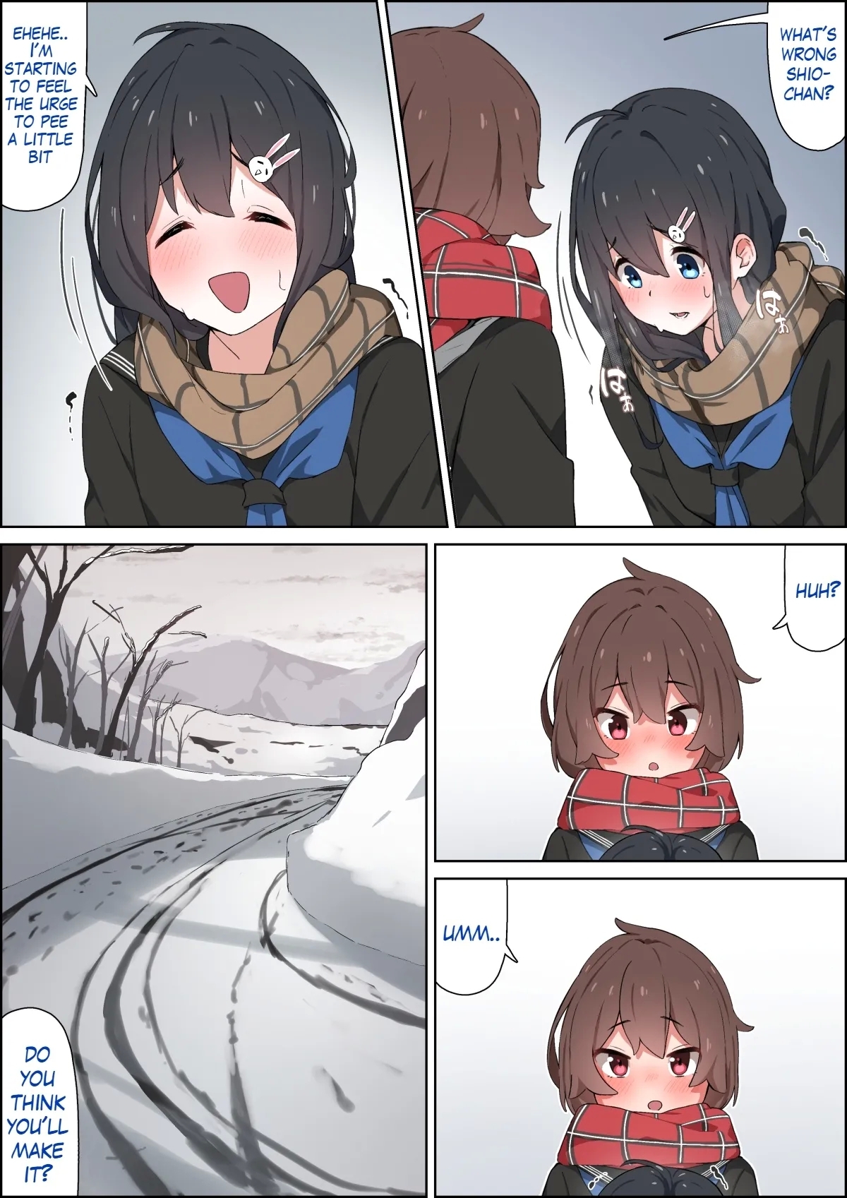 Walking back home in the winter with my childhood friend - Page 5