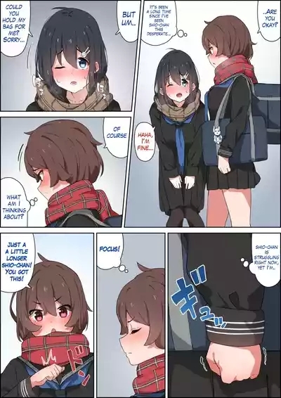 Walking back home in the winter with my childhood friend 6