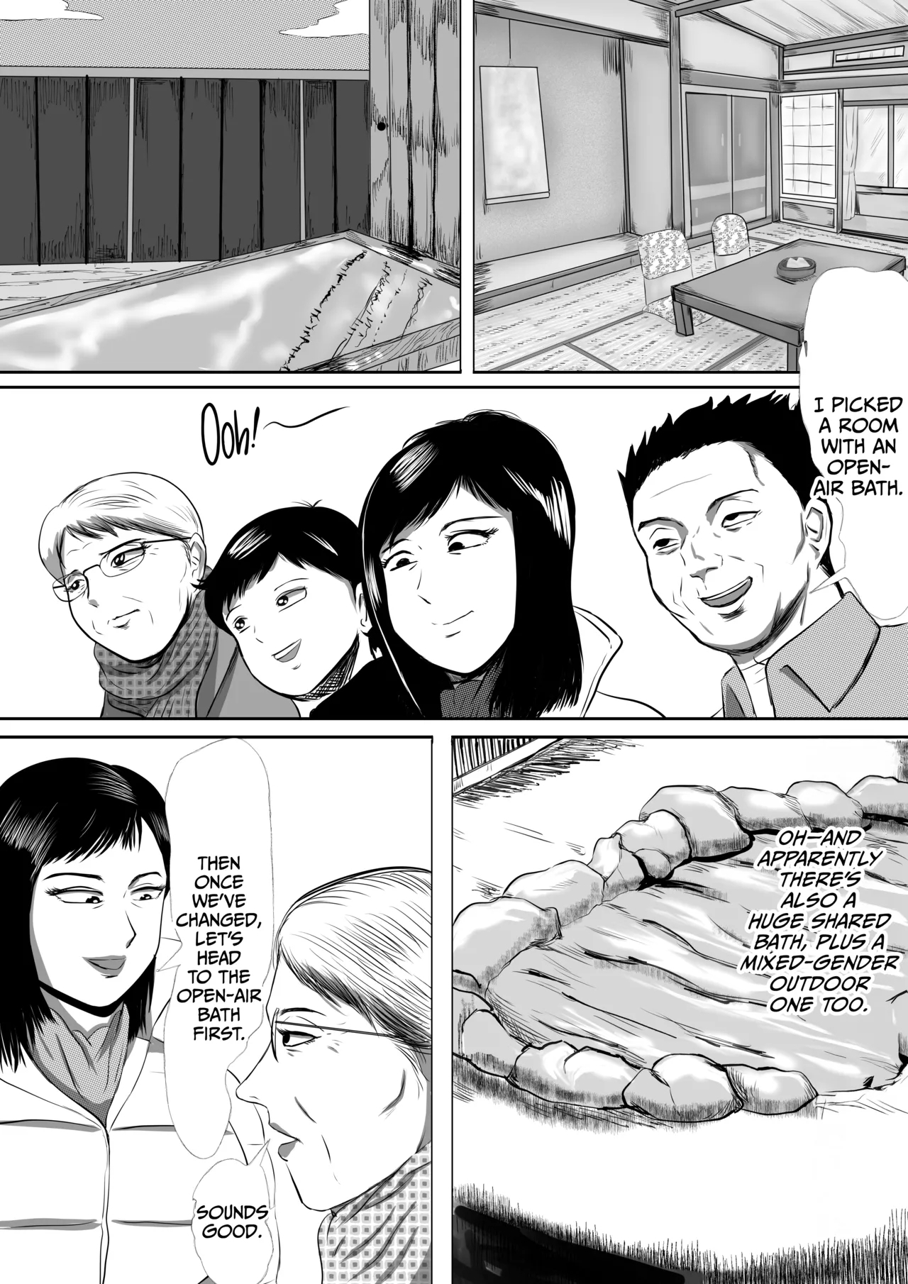 Obaachi ni Boku wa Iku! Shinnen Onsen Ryokou Hen - Page 8