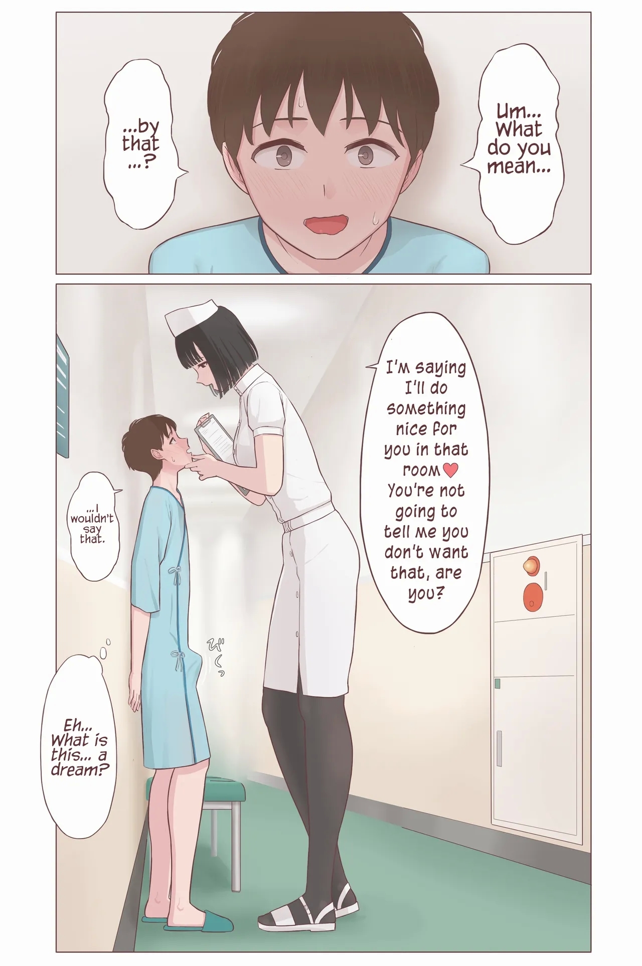 Choushin Nurse-san Manga | Tall Nurse Manga 3