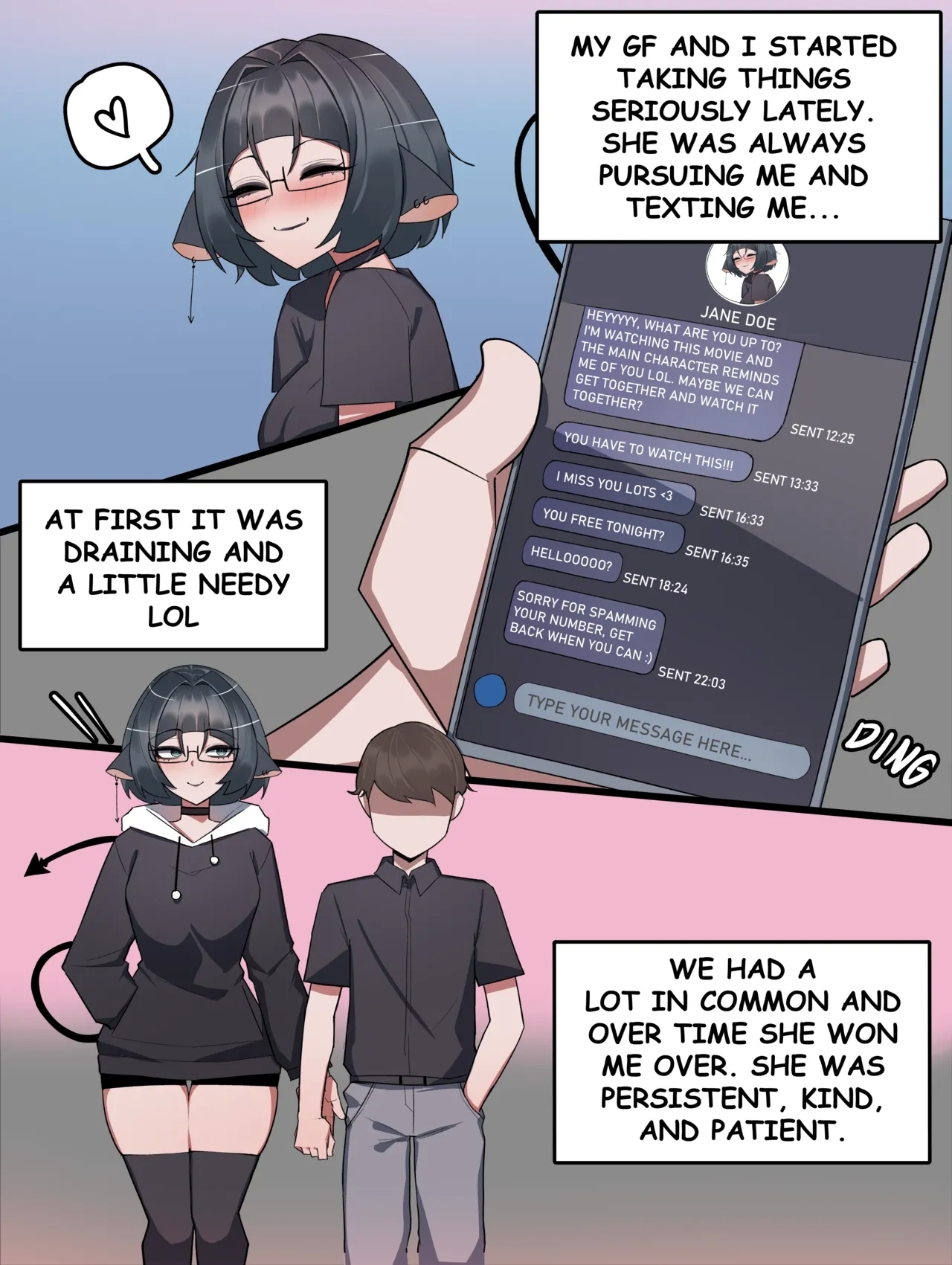 Jane Doe comic 1 - Page 1