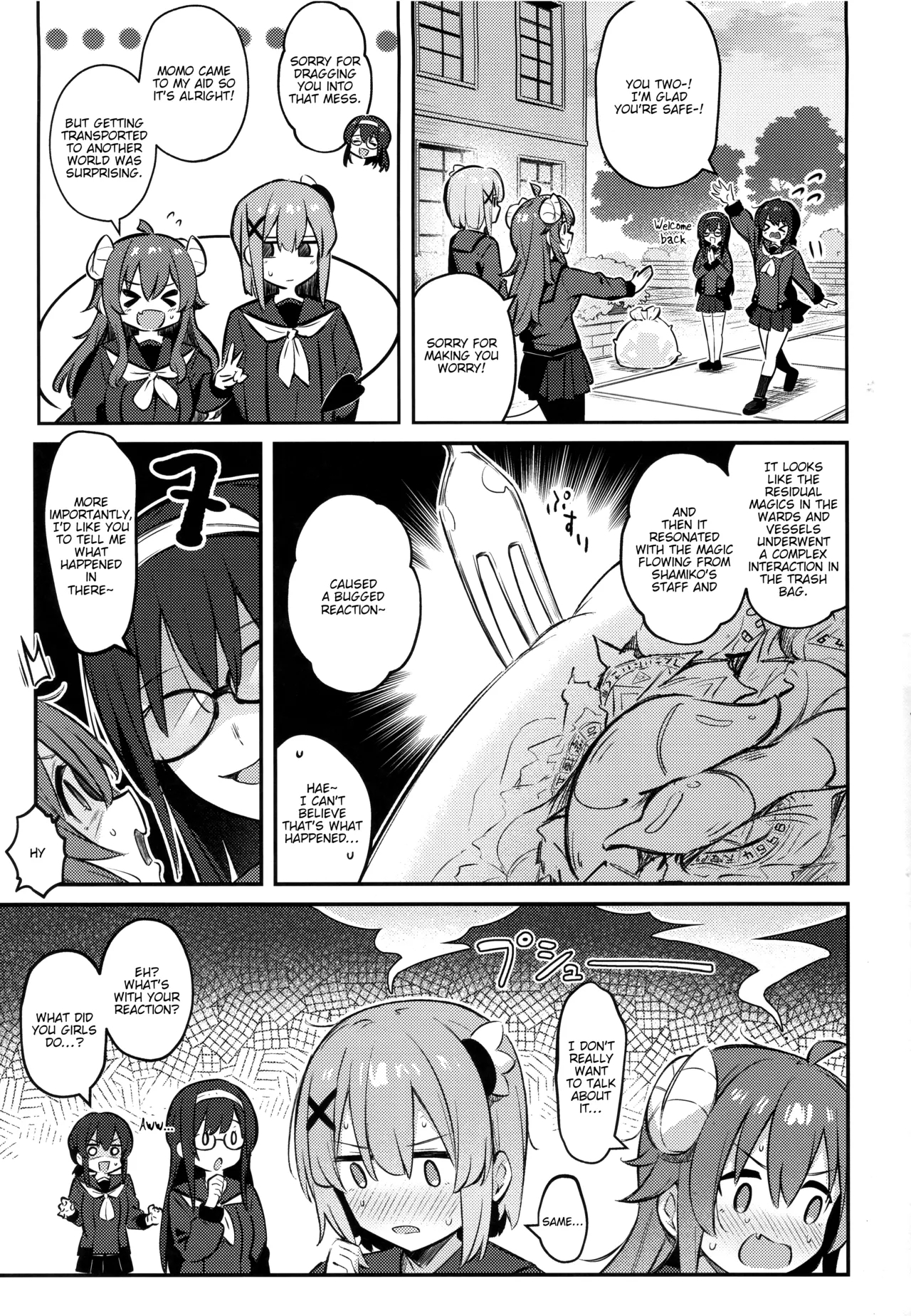 Mazoku wa Shukuteki to Nakayoshi Shinai to Derarenai Heya ni, Tojikomerarete Shimatta! - Page 36