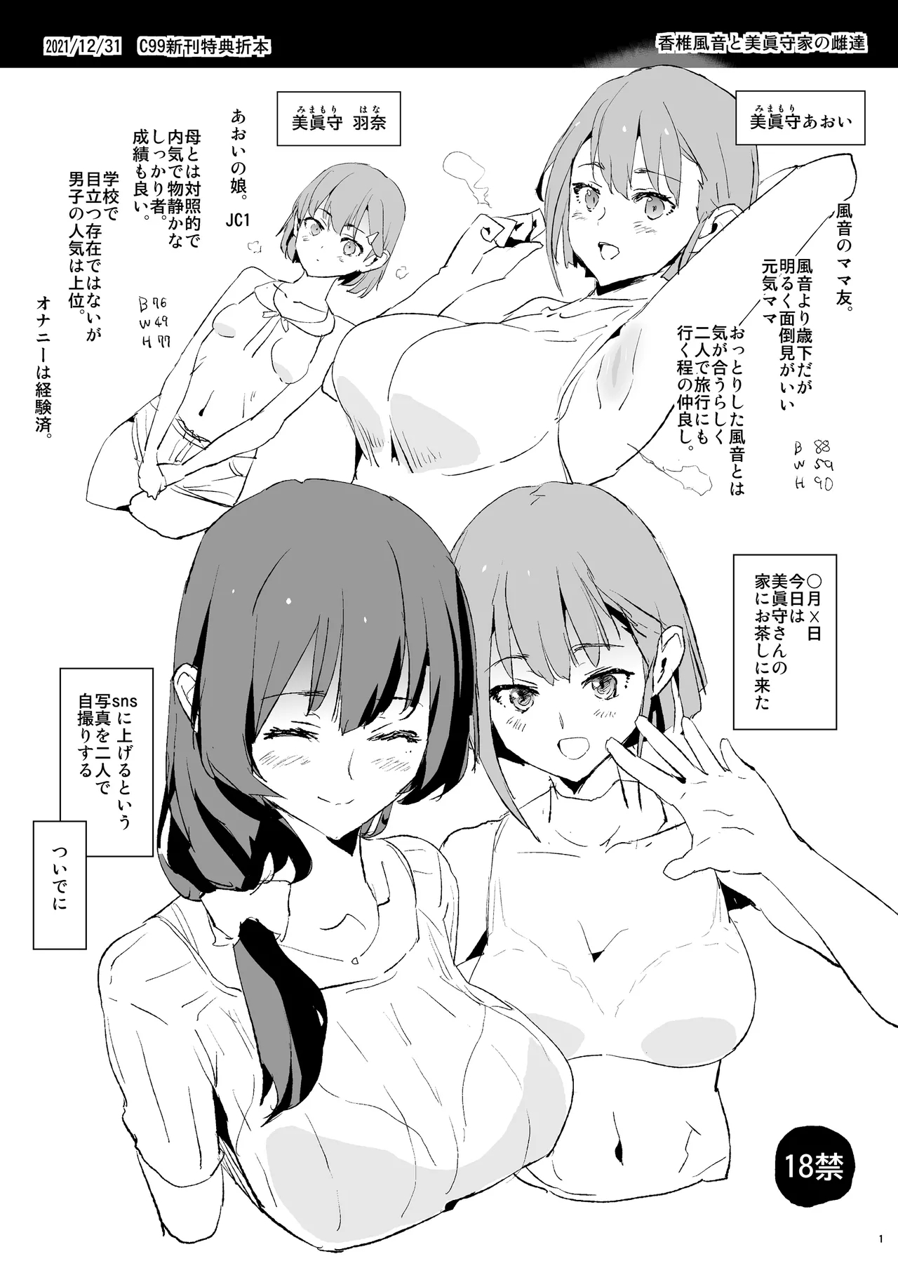 C99新刊特典ペーパー 1