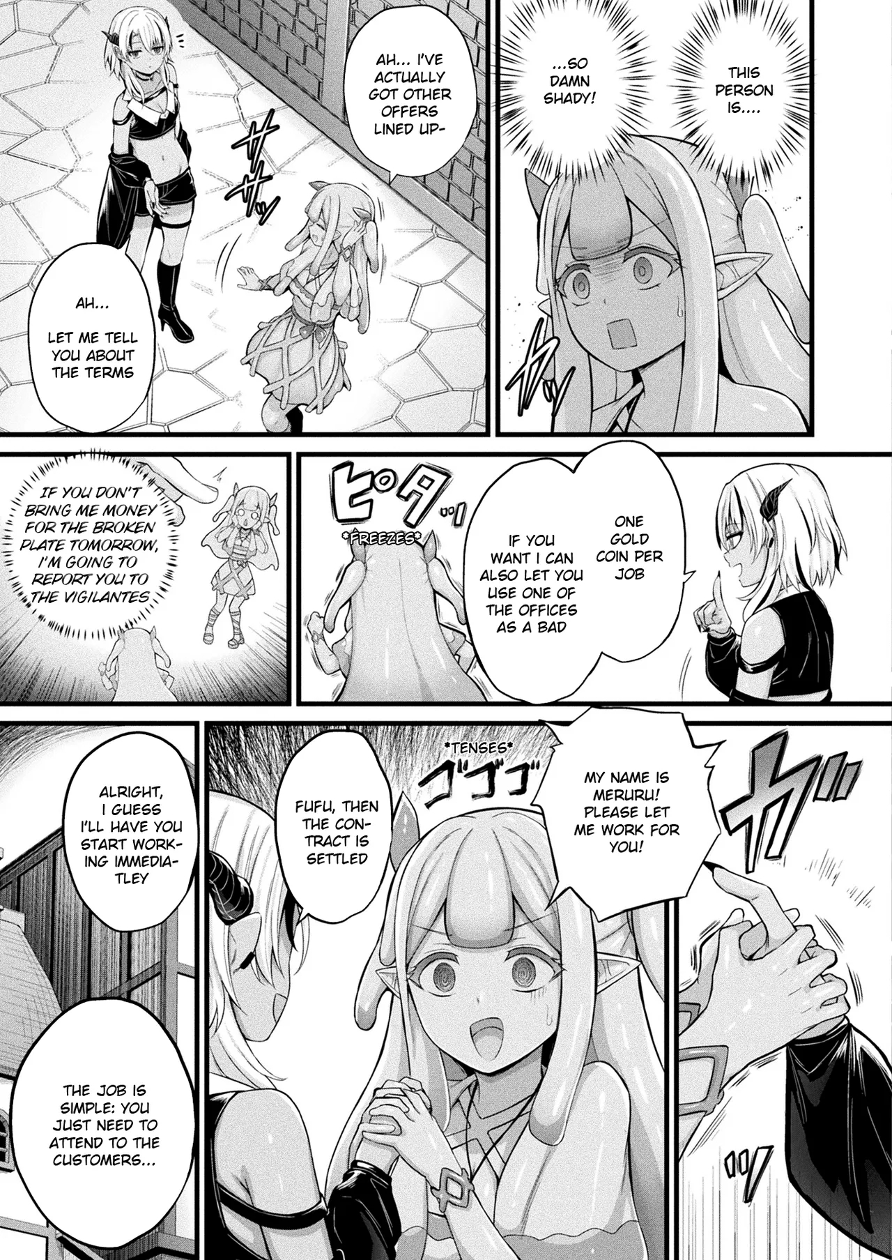 Slime Girl Meruru's Sexy Job - Episode 1 - Page 5