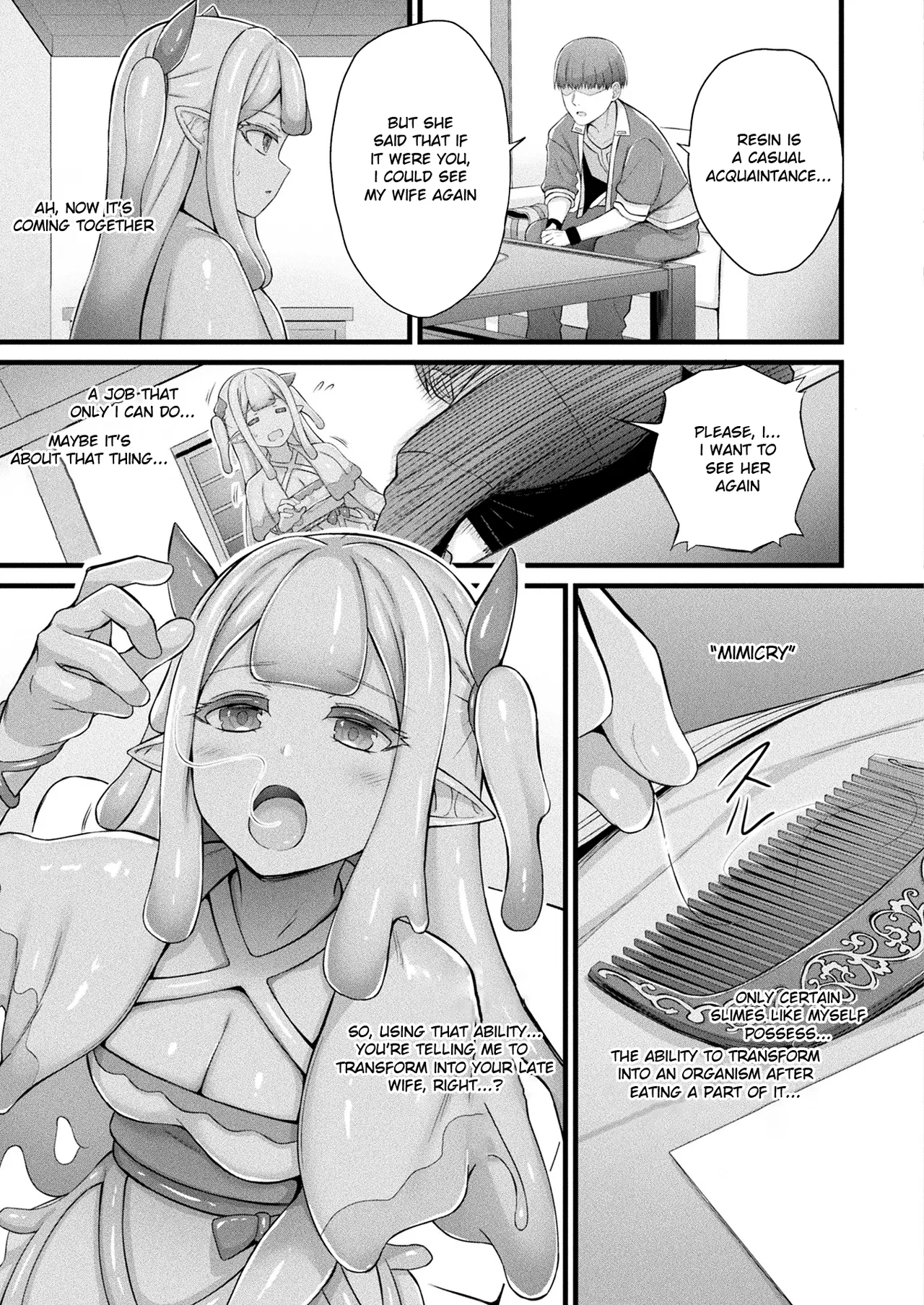 Slime Girl Meruru's Sexy Job - Episode 1 - Page 7