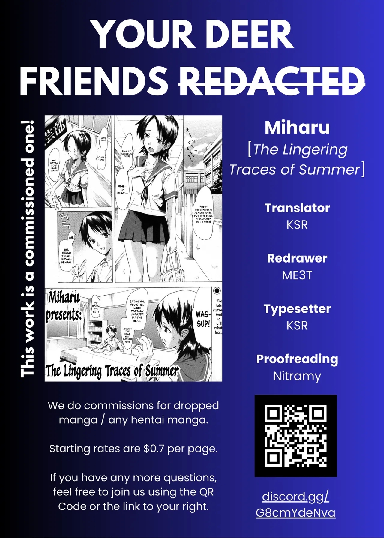 The Lingering Traces of Summer - Page 21