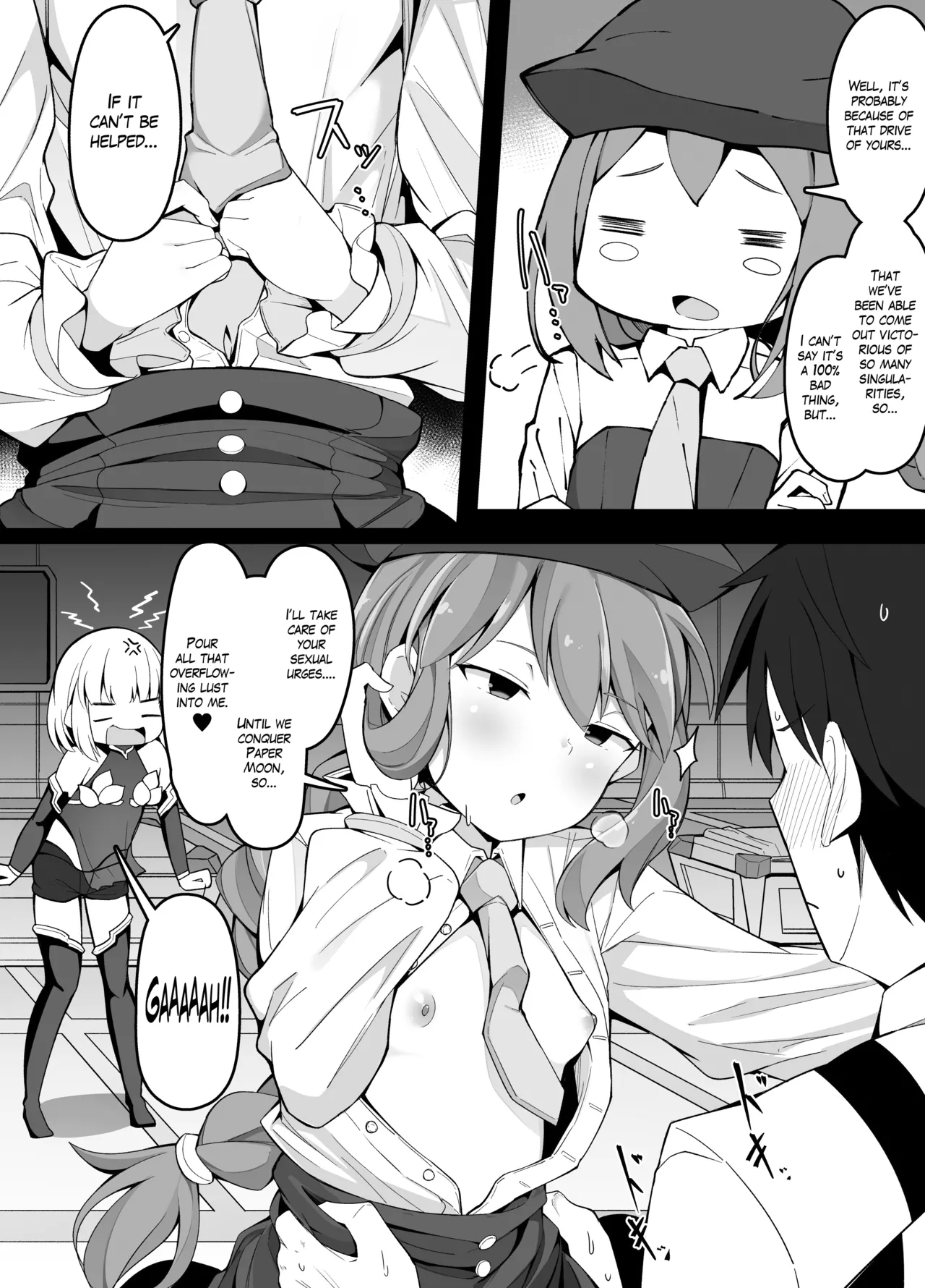 FGO ga Eroge datta Baai no Paper Moon | Paper Moon if FGO was an Eroge - Page 3
