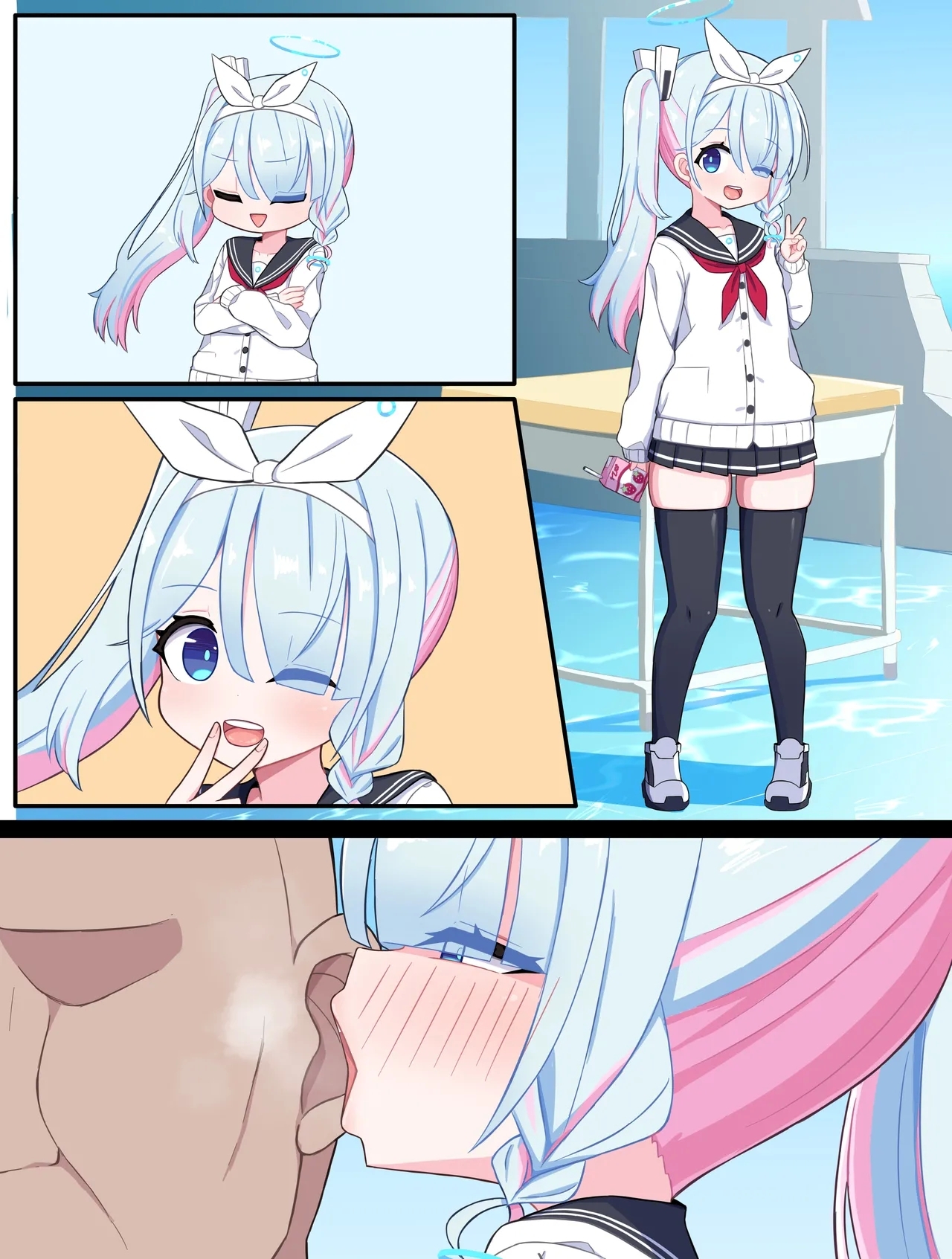 アロナとコスプレエッチ - Page 8