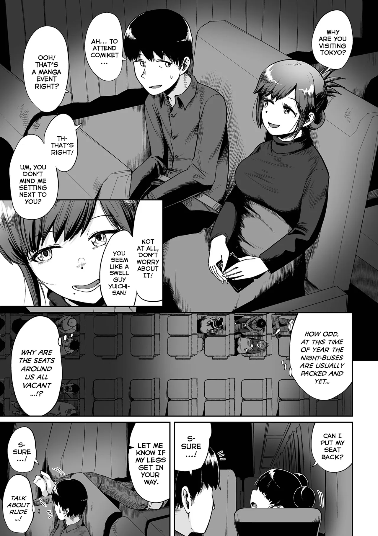 Yakou Bus de Ikou | Cum Along On The Night-Bus - Page 3