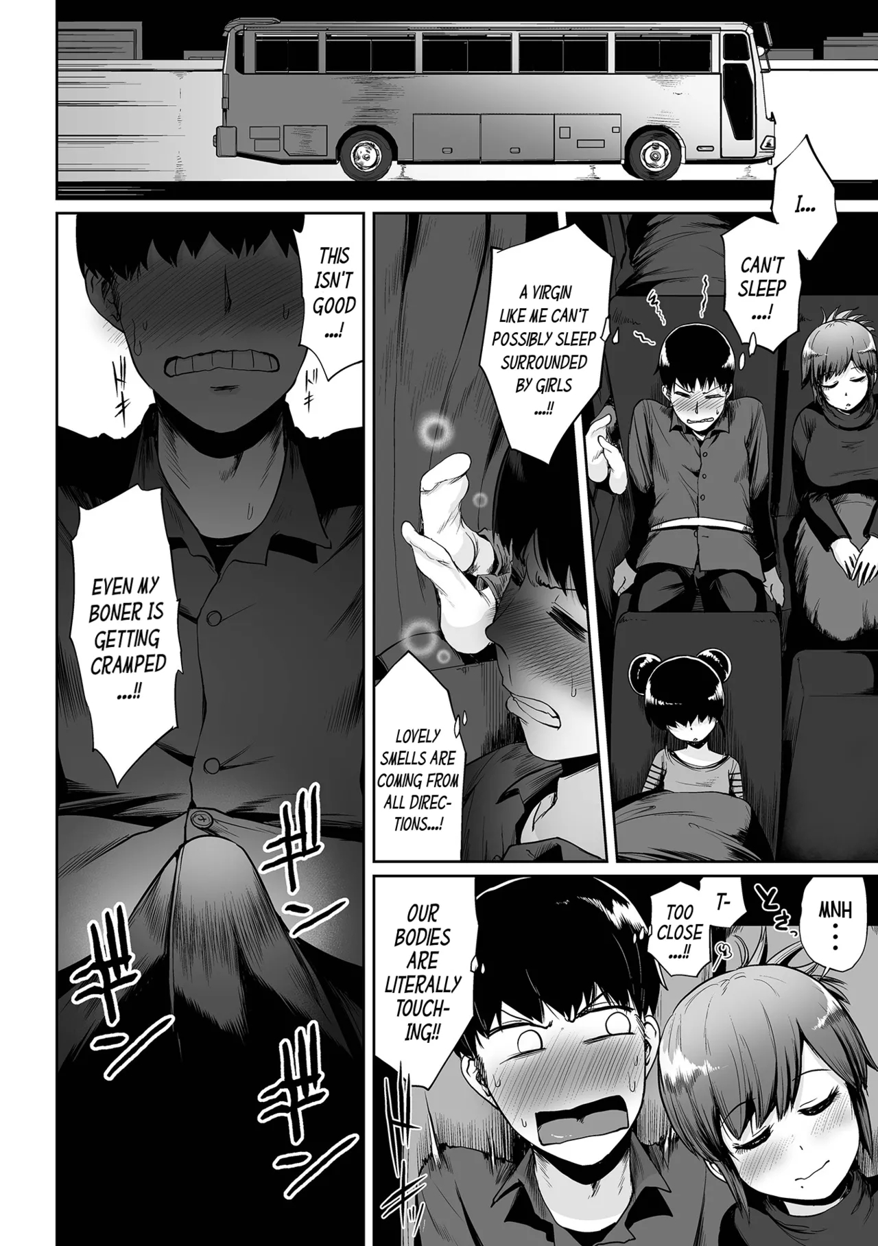 Yakou Bus de Ikou | Cum Along On The Night-Bus - Page 4