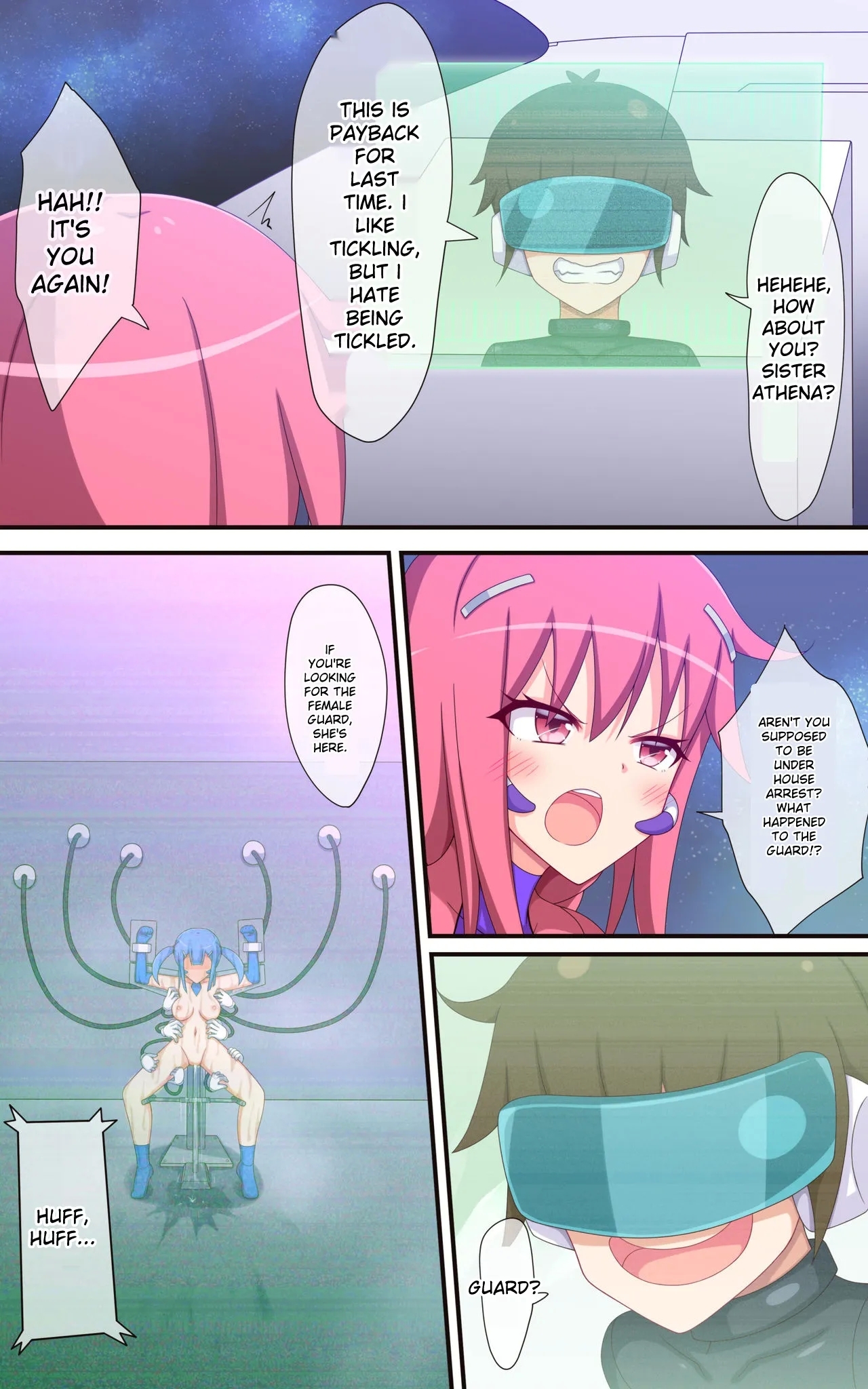 Kusuguri Robokan Comic: Hacker Boy Strikes Back 9