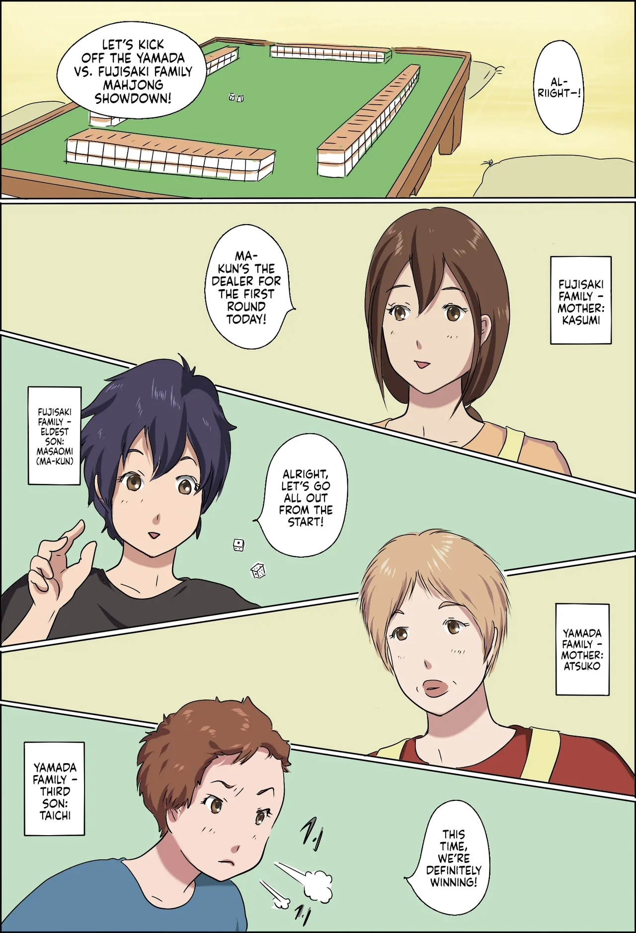 Kazoku Taikou Mahjan Taikai | Mahjong Showdown - Page 2