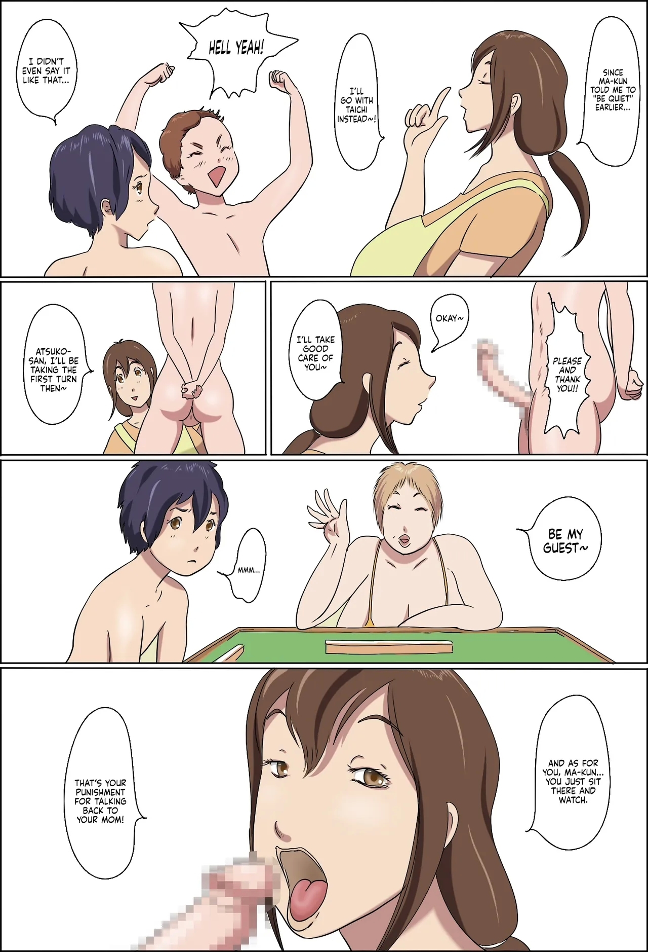 Kazoku Taikou Mahjan Taikai | Mahjong Showdown - Page 9