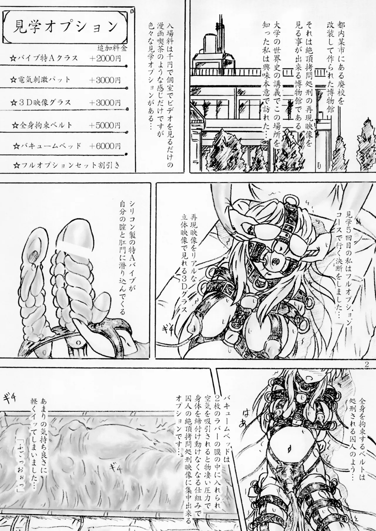 Zetchou ￮ toi shokei hakubutsukan - Page 2