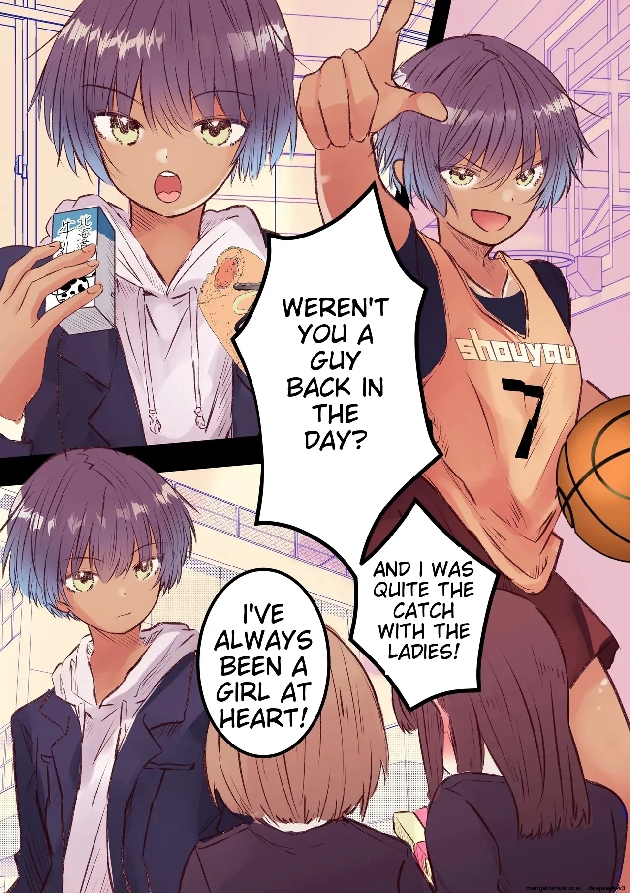 Boyish de Kyonyuu na Kanojo ga Mukashi no Otoko Tomodachi to Nomikai ni Itta Kiri 3