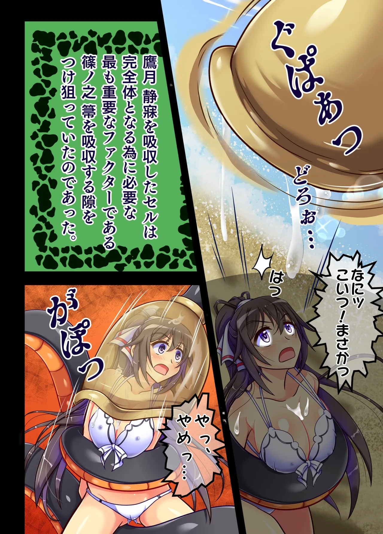 インフィニット・ストラトス ヒロイン丸呑み #2: セルに丸呑みされちゃう篠ノ之箒ちゃん。 3