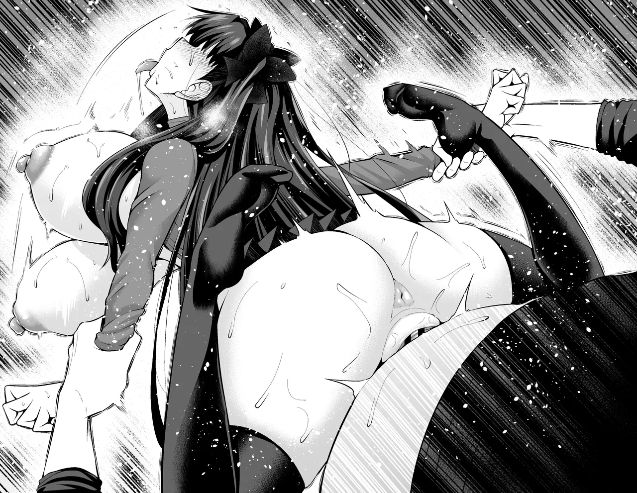 Tōsakarin, Shinji to hikōki-gokko ❤ | 遠坂凛、慎二と飛行機ごっこ❤ 13