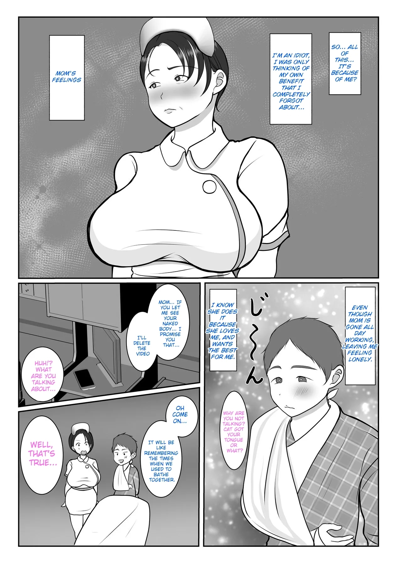 The story of how my stubborn nurse mother became my girlfriend! - Page 24