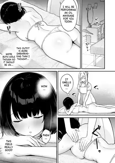 Massage-ten de Futanari Bijo ni Portio Acme Shikomareru Onnanoko 4