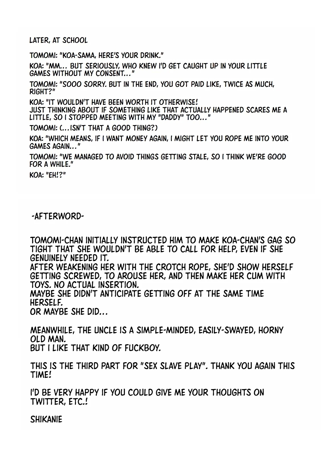Seidō Gokko 3 | Sex Slave Play 3 - Page 22