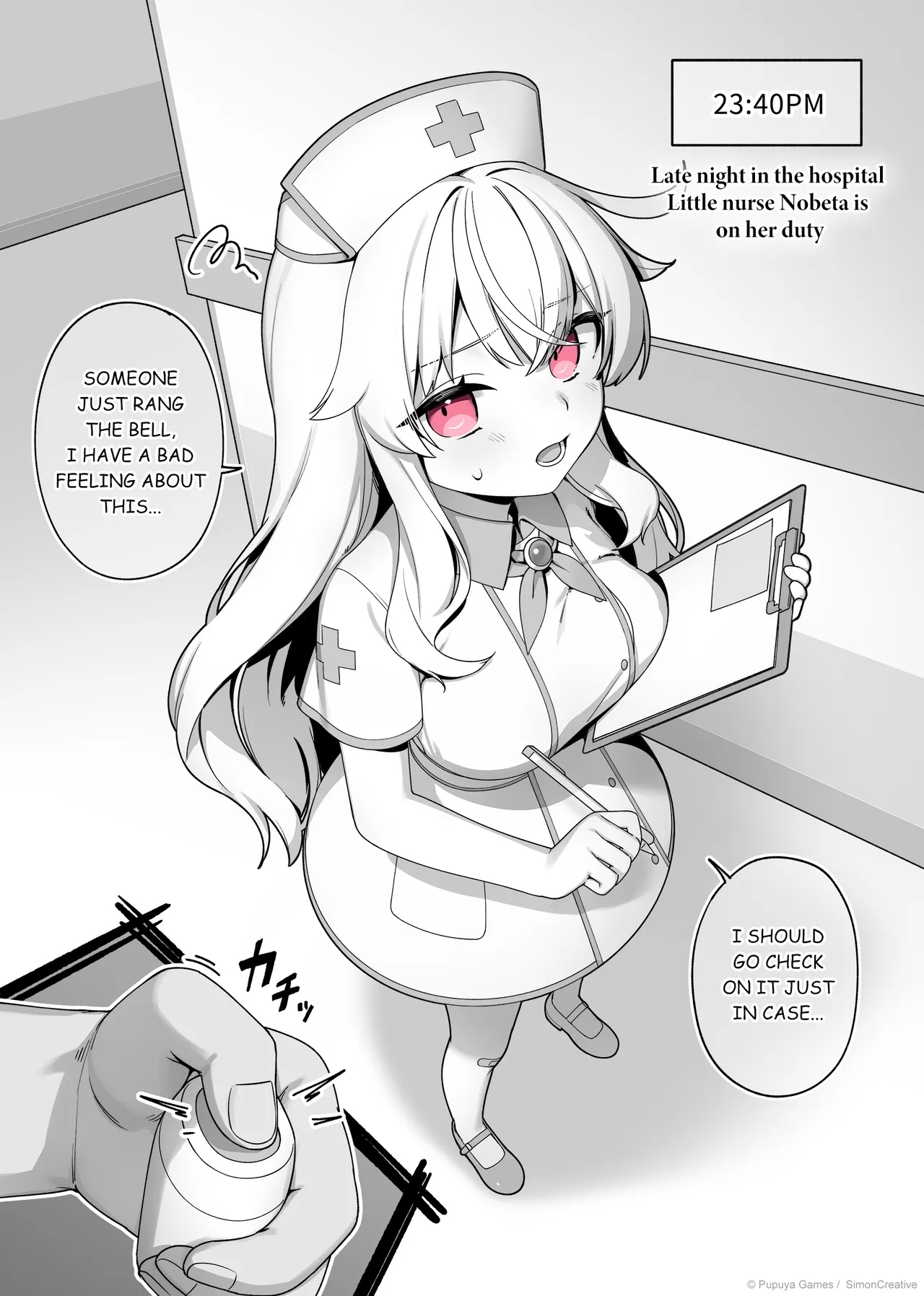 LIttle Witch Nobeta - Nurse Doujin - English 0