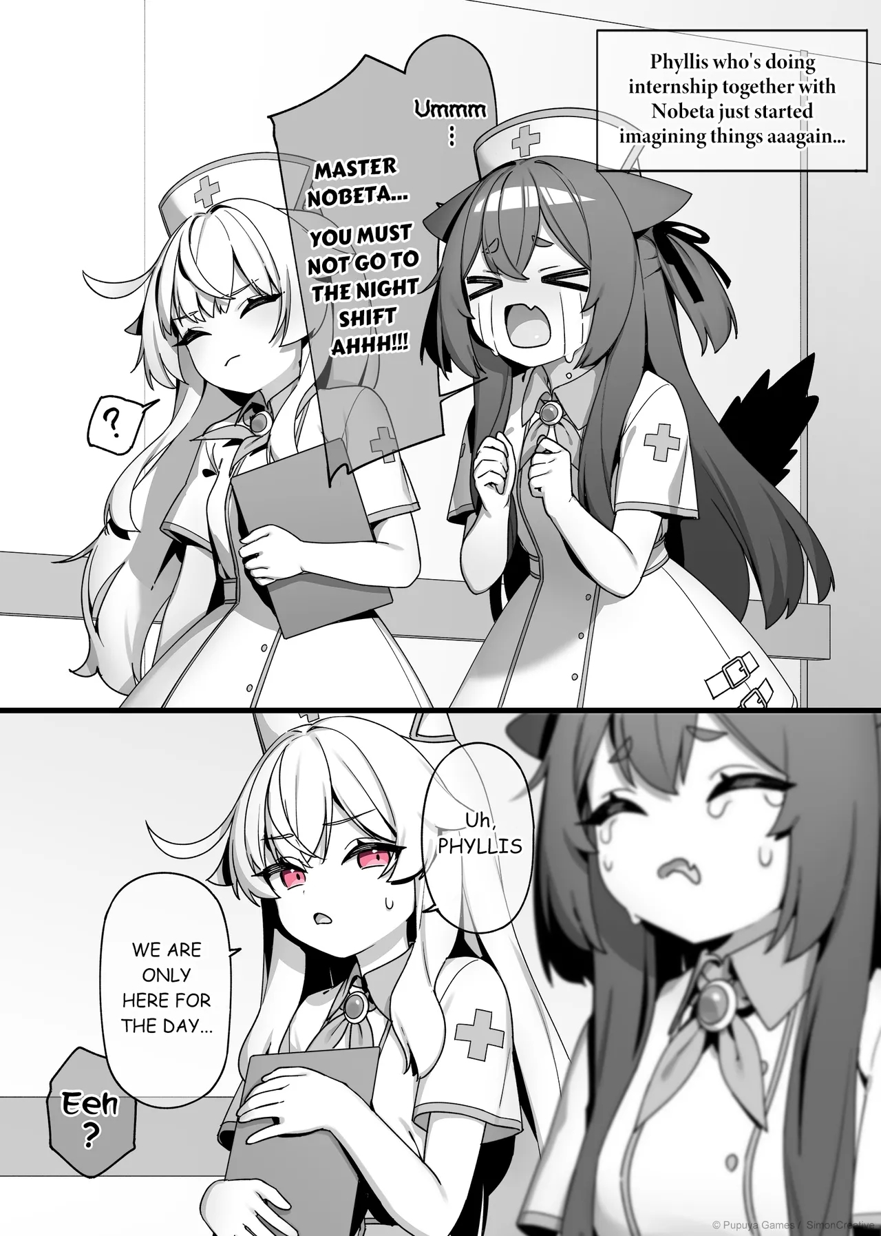 LIttle Witch Nobeta - Nurse Doujin - English 5