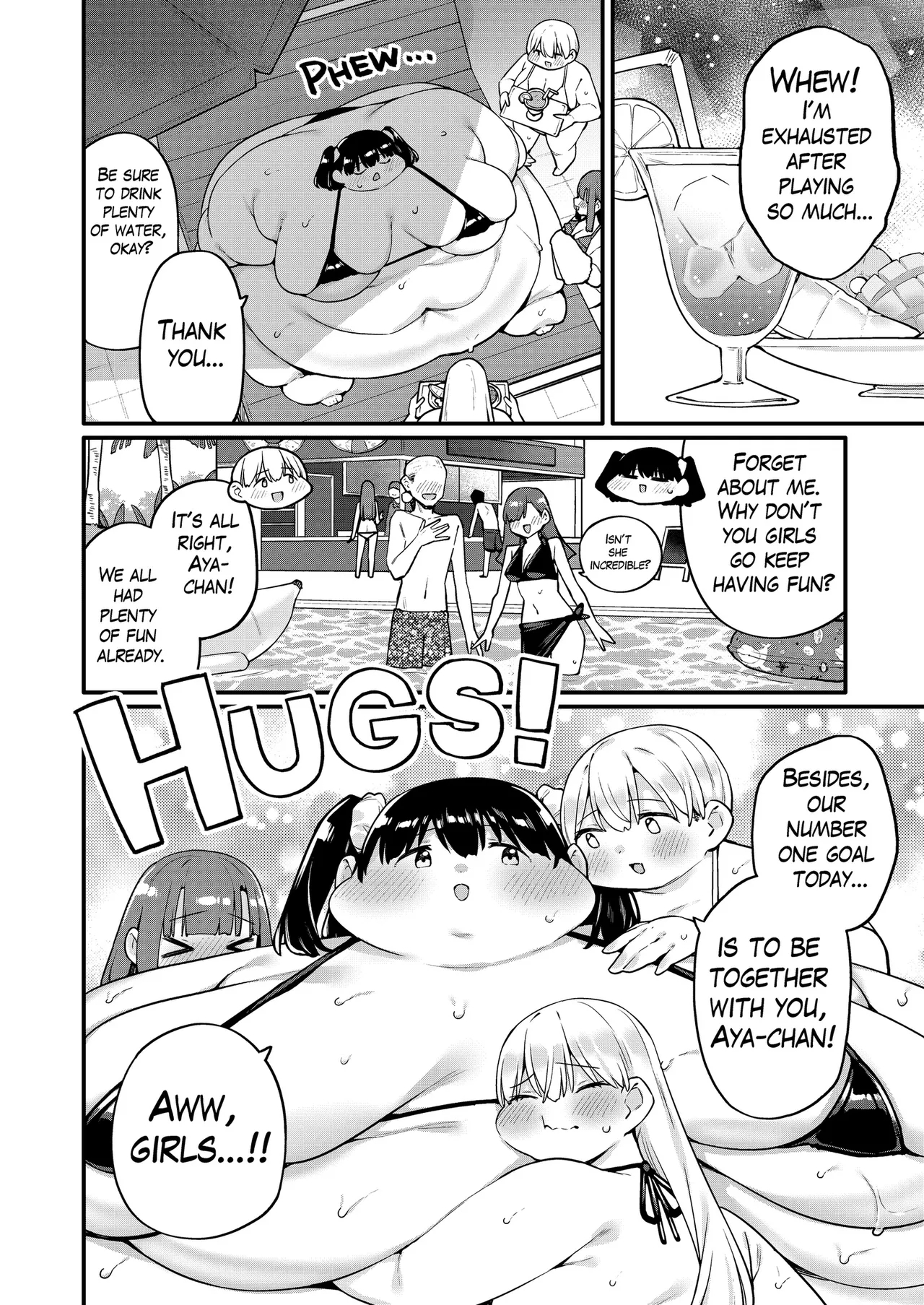 Ayano's Weight Gain Diary: Dream! - Page 14