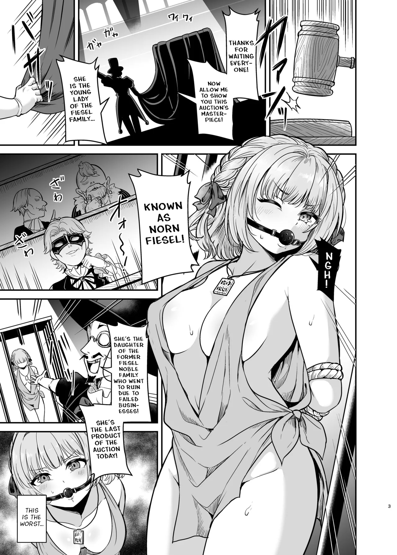 Yandere Mistress Sex Slave Education - Noble who Buys Childhood Friend - Page 2
