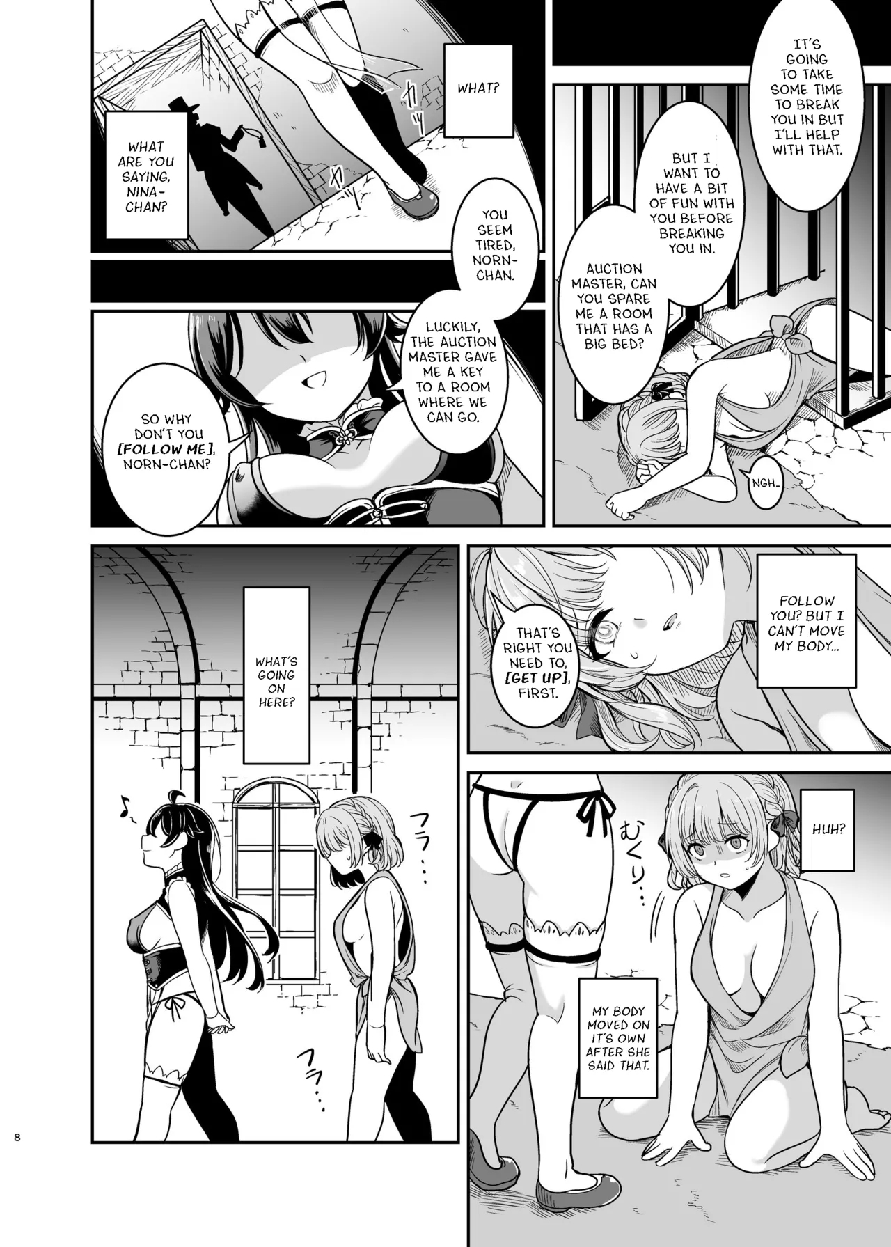 Yandere Mistress Sex Slave Education - Noble who Buys Childhood Friend - Page 7