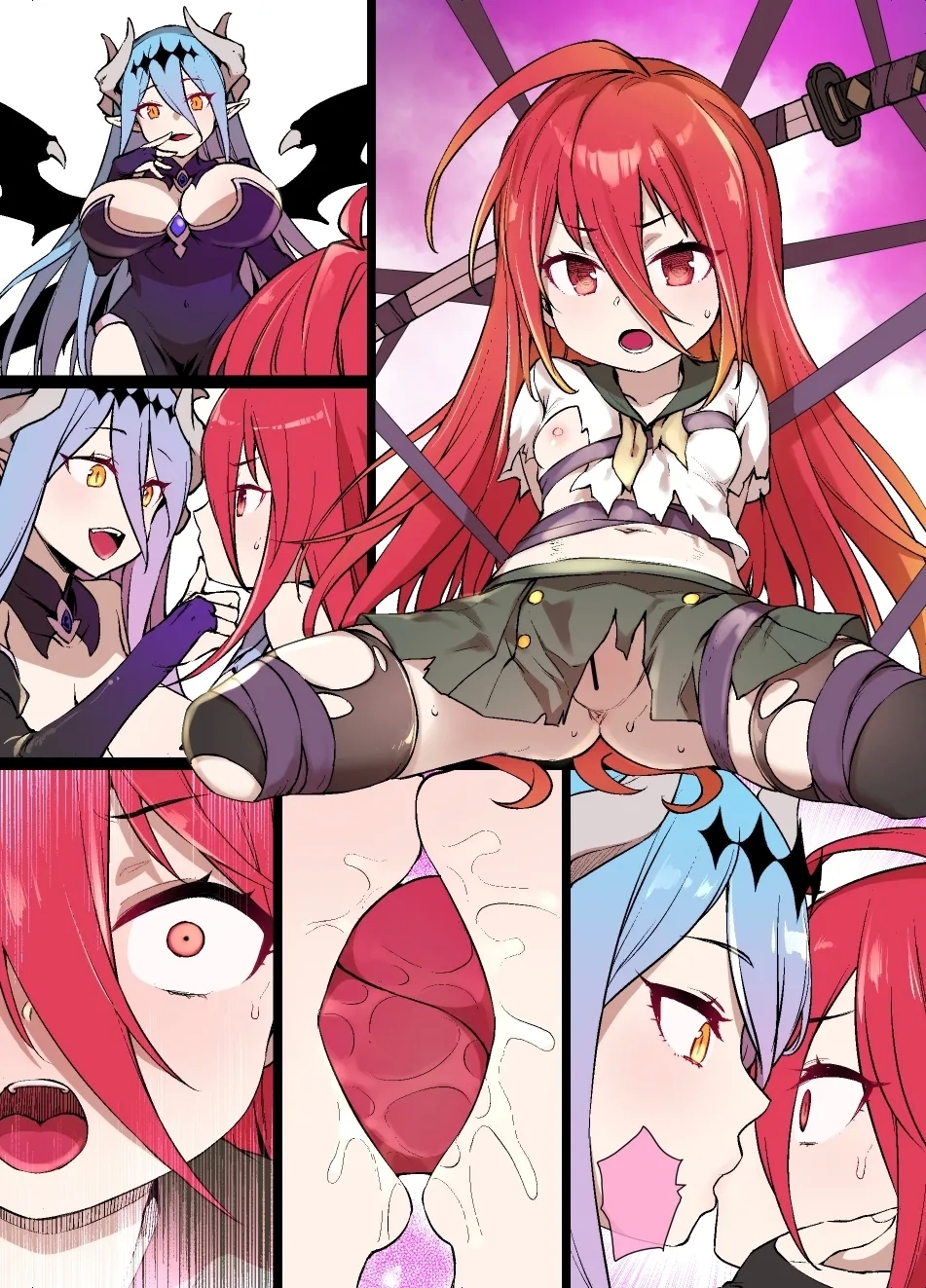 灼眼的夏娜 MC 夏娜的魅魔漫画 4