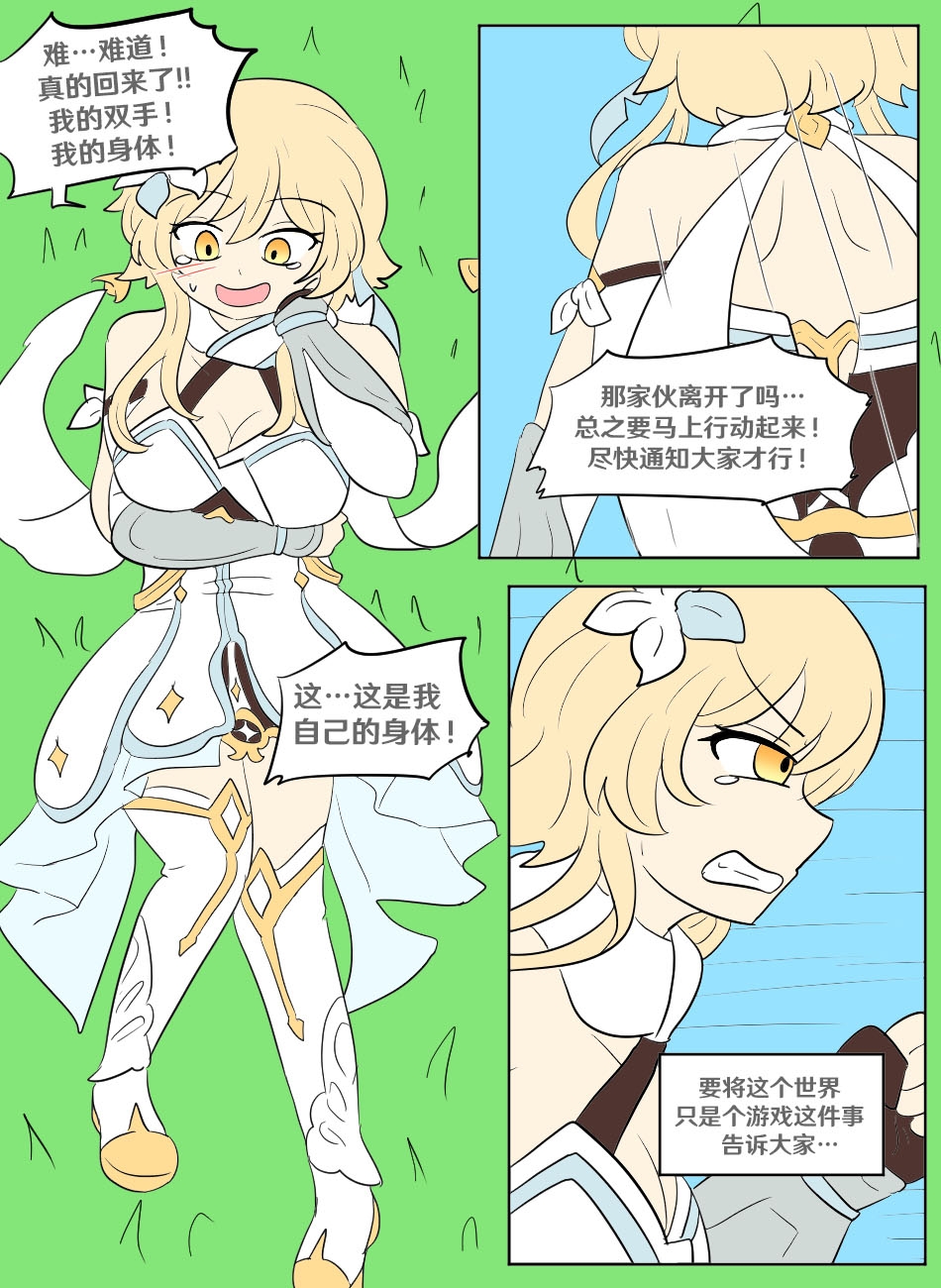 Genshin TSF: Real Lumine - Page 2