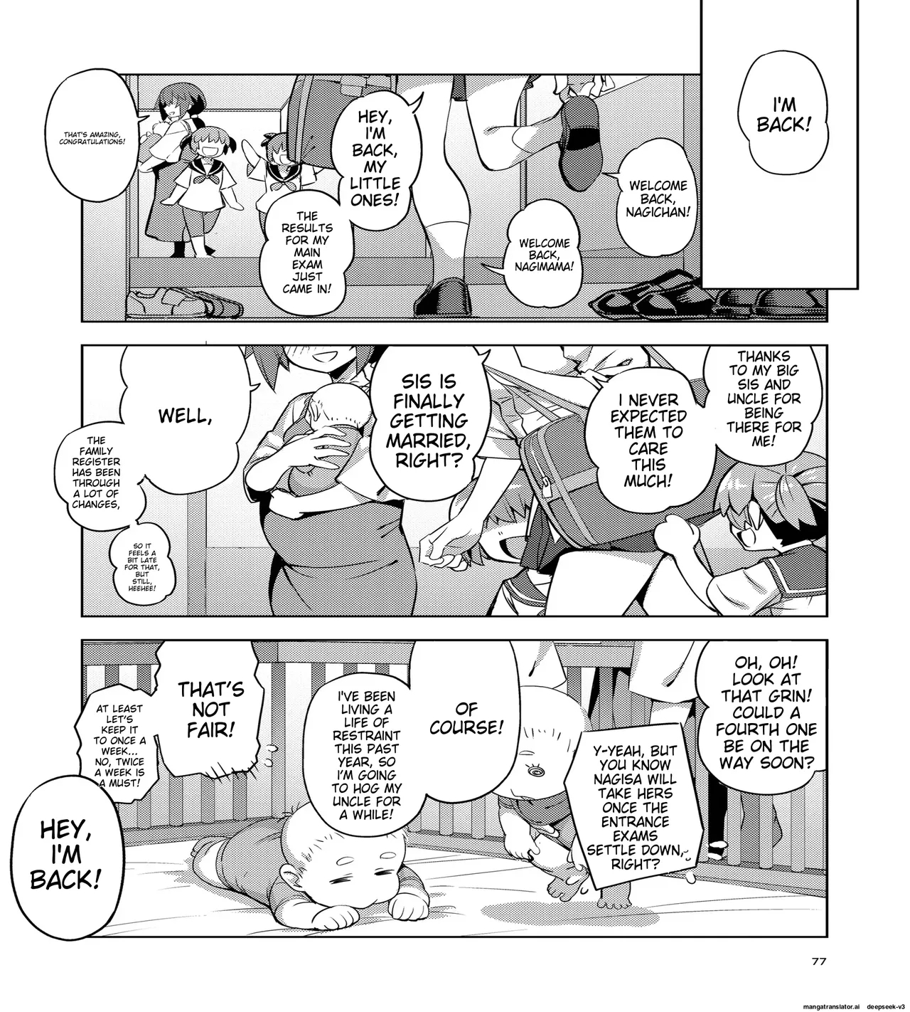 RE-EX The story of how a tomboy with poor luck became happy 4 - Page 77