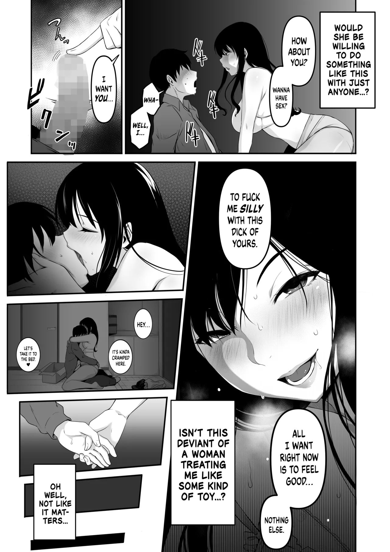 Takuhaisan ga Neratteita Otodokemono wa OredeshitaThe Package the Horny Lady Was Expecting Was the One in My Pants~ - Page 16
