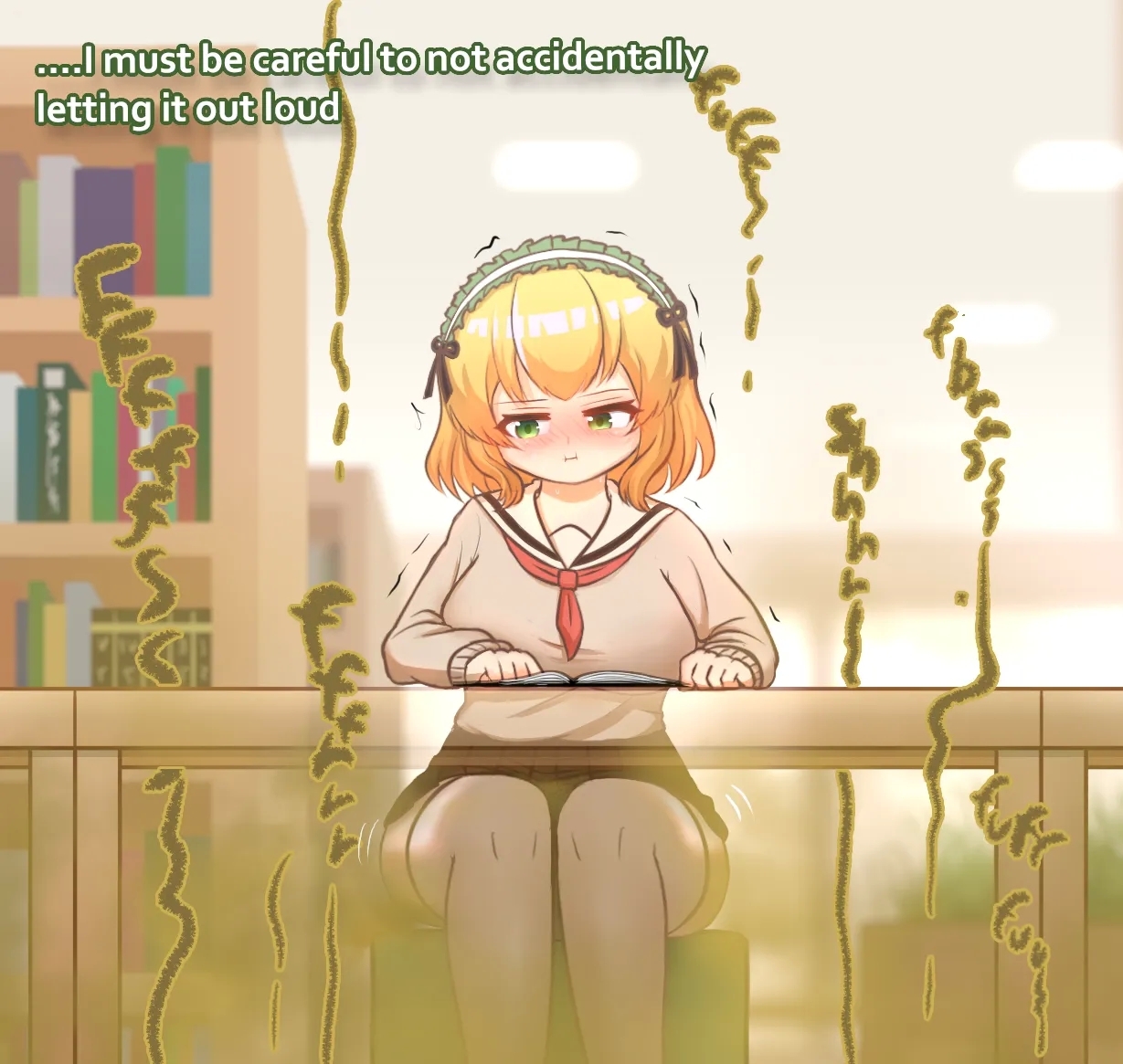 Library Silent goes wrong - Page 6