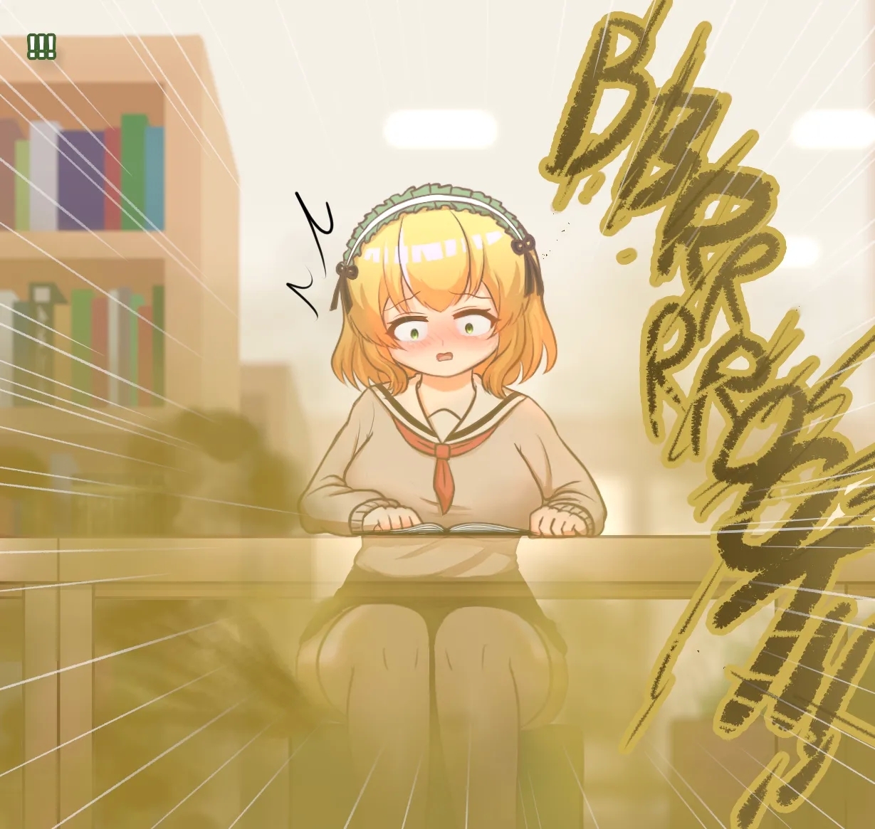 Library Silent goes wrong - Page 8