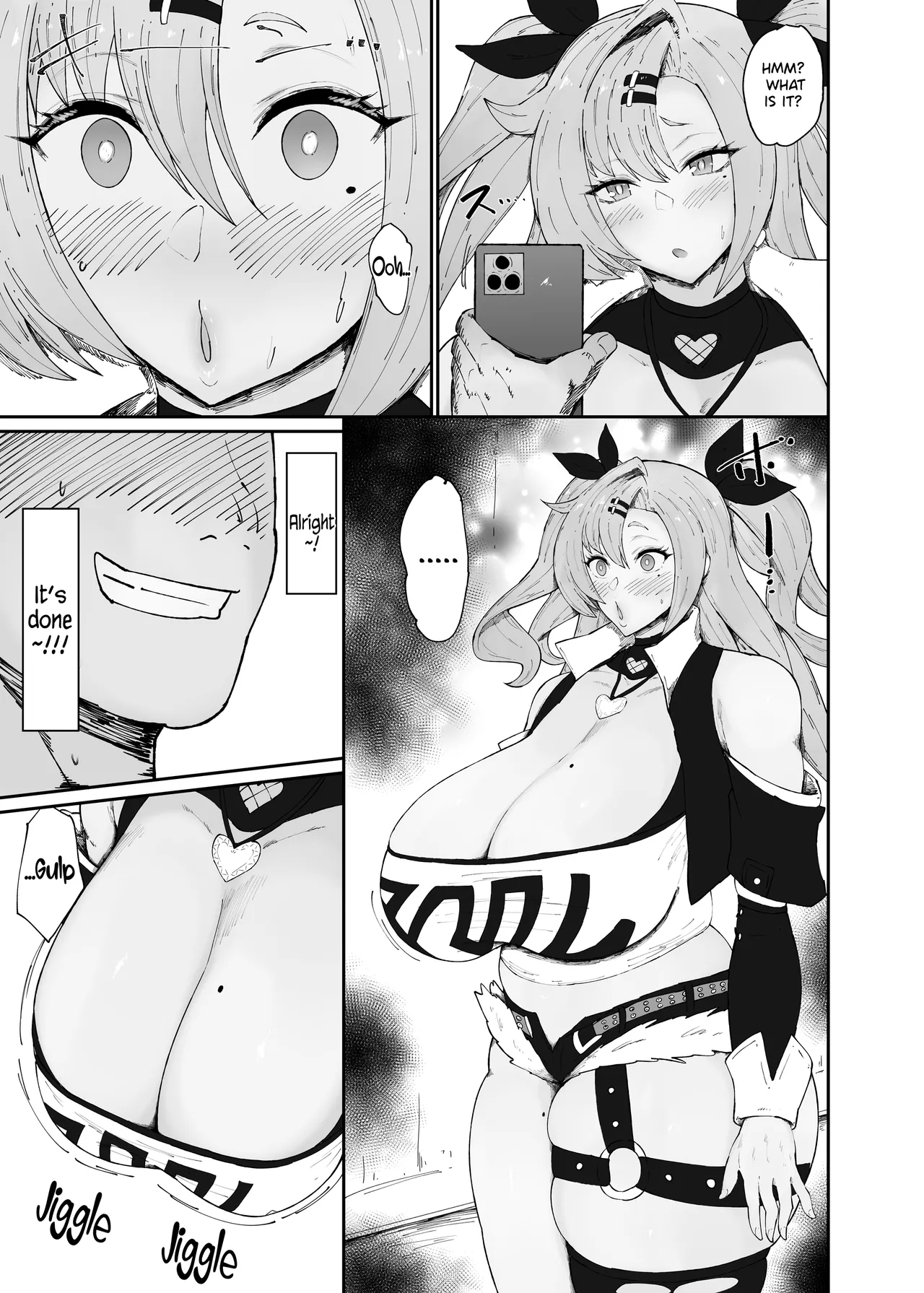Slutty big busted Nicole-Chan - Page 5